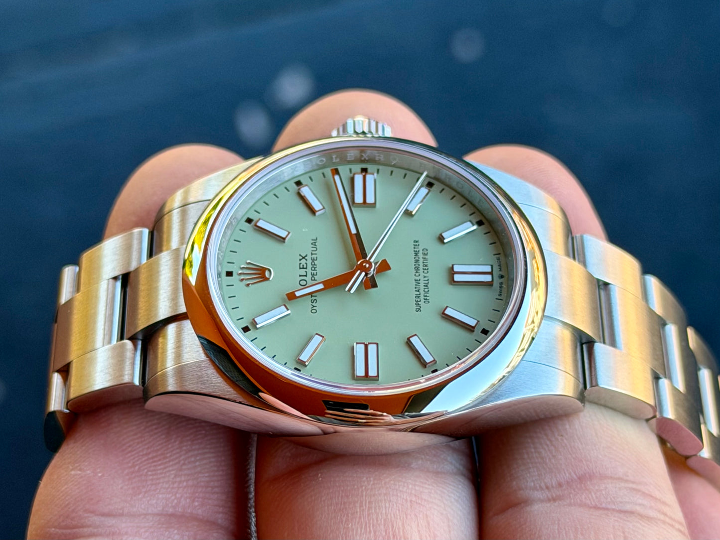 2025 Rolex OP41 -Pistachio LNIB