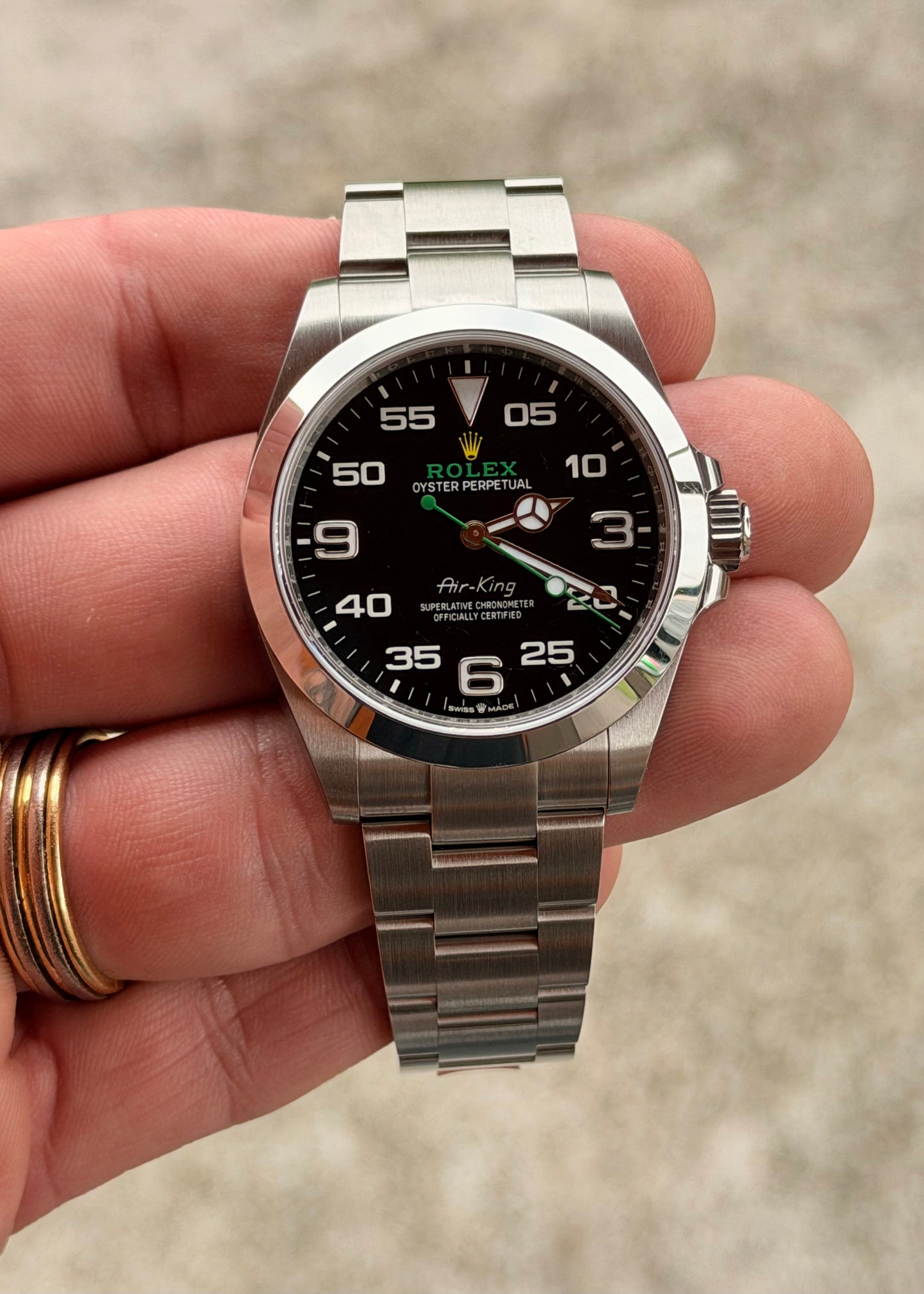 2022 Rolex Airking 126900 NOS full set