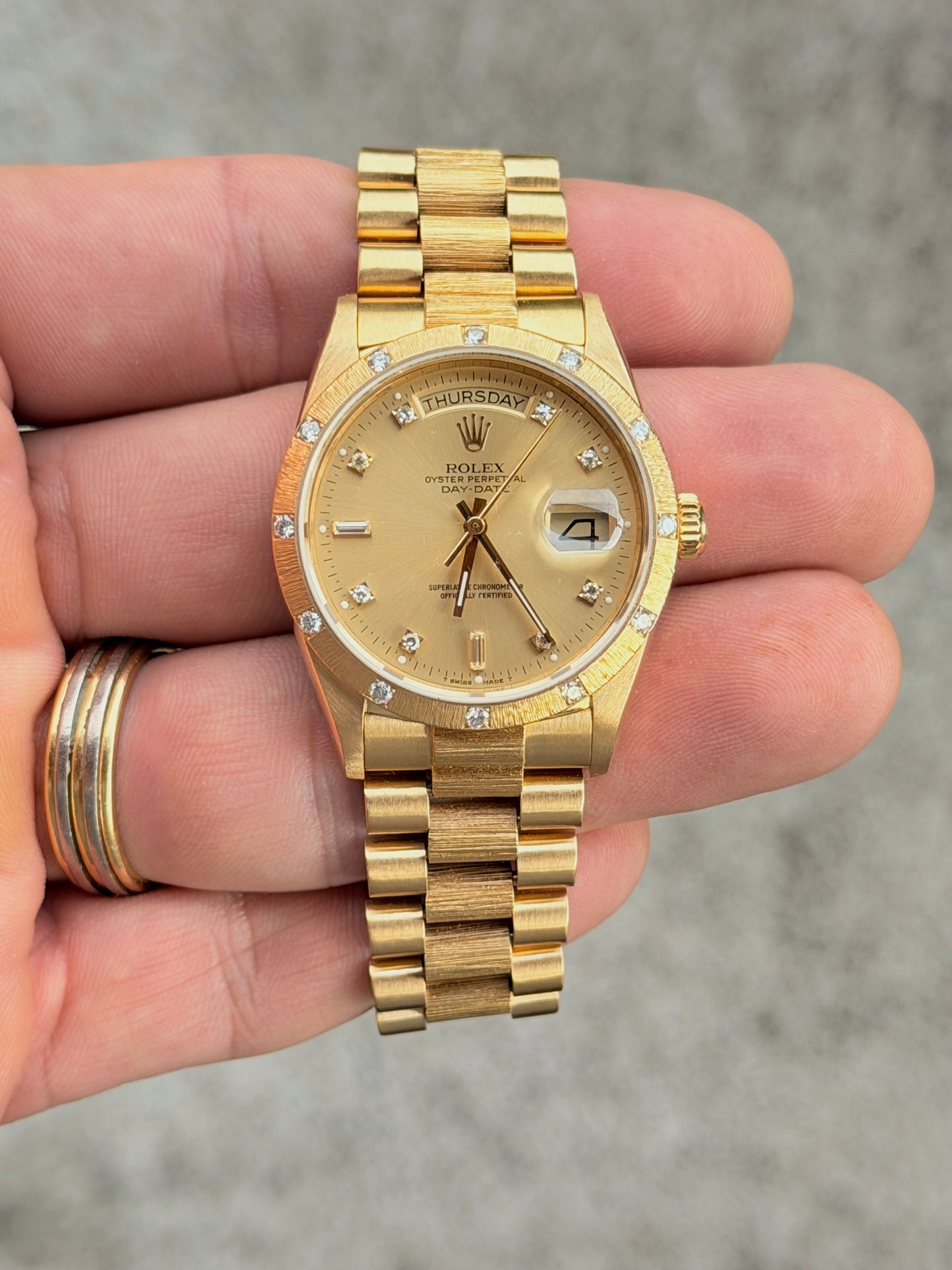 1987 Rolex Day-Date 18108 - Rare + all Factory