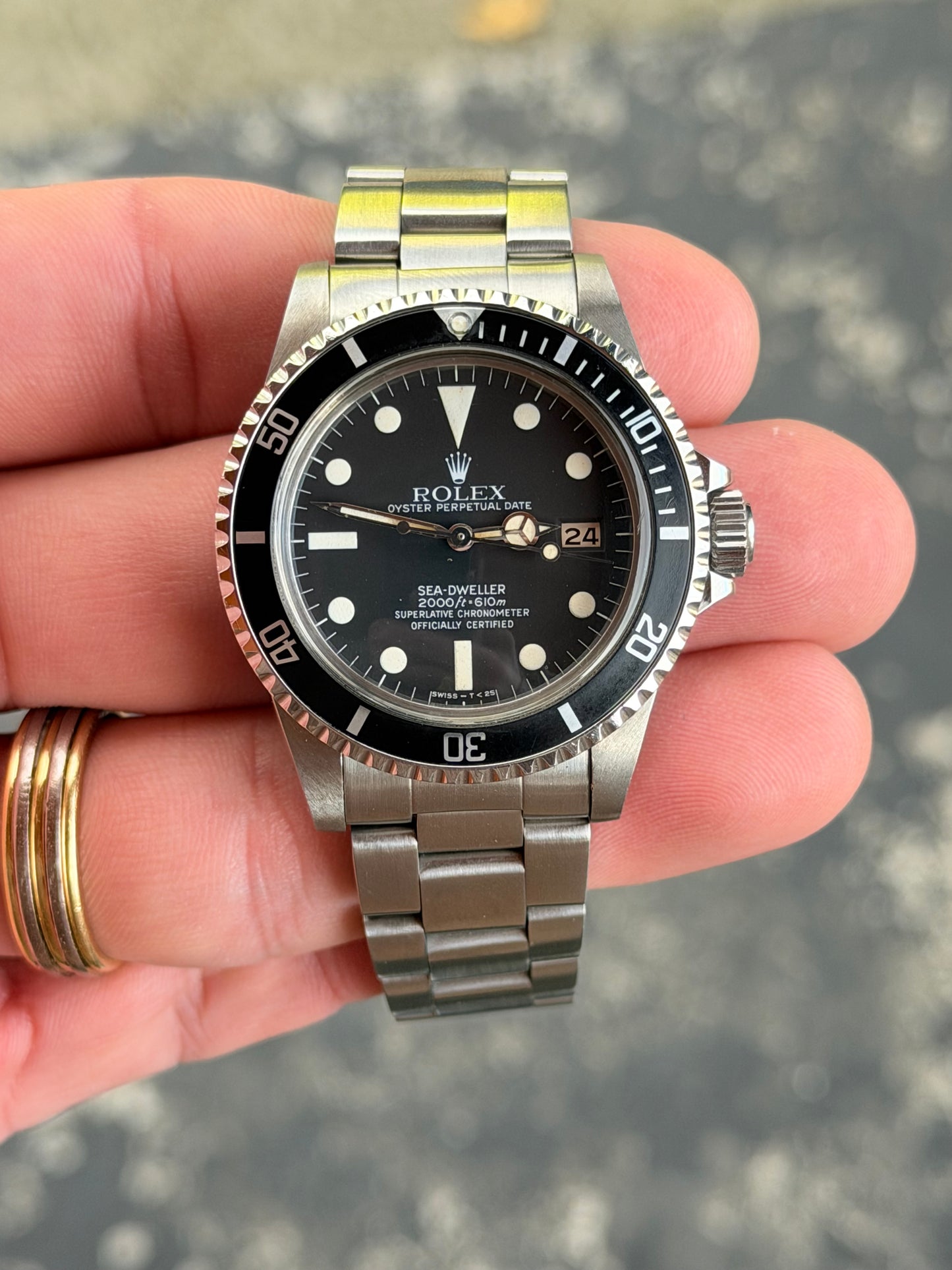 1980 Rolex Sea-Dweller 1665 “Great White” | Mk III dial | Box & Papers