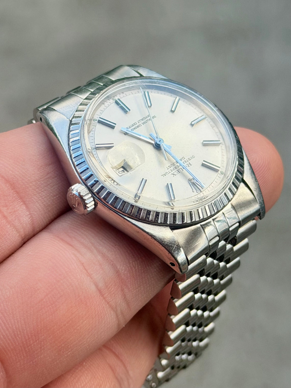 1973 Rolex Datejust 36 “Sigma Dial” | 1603 | Silver Dial