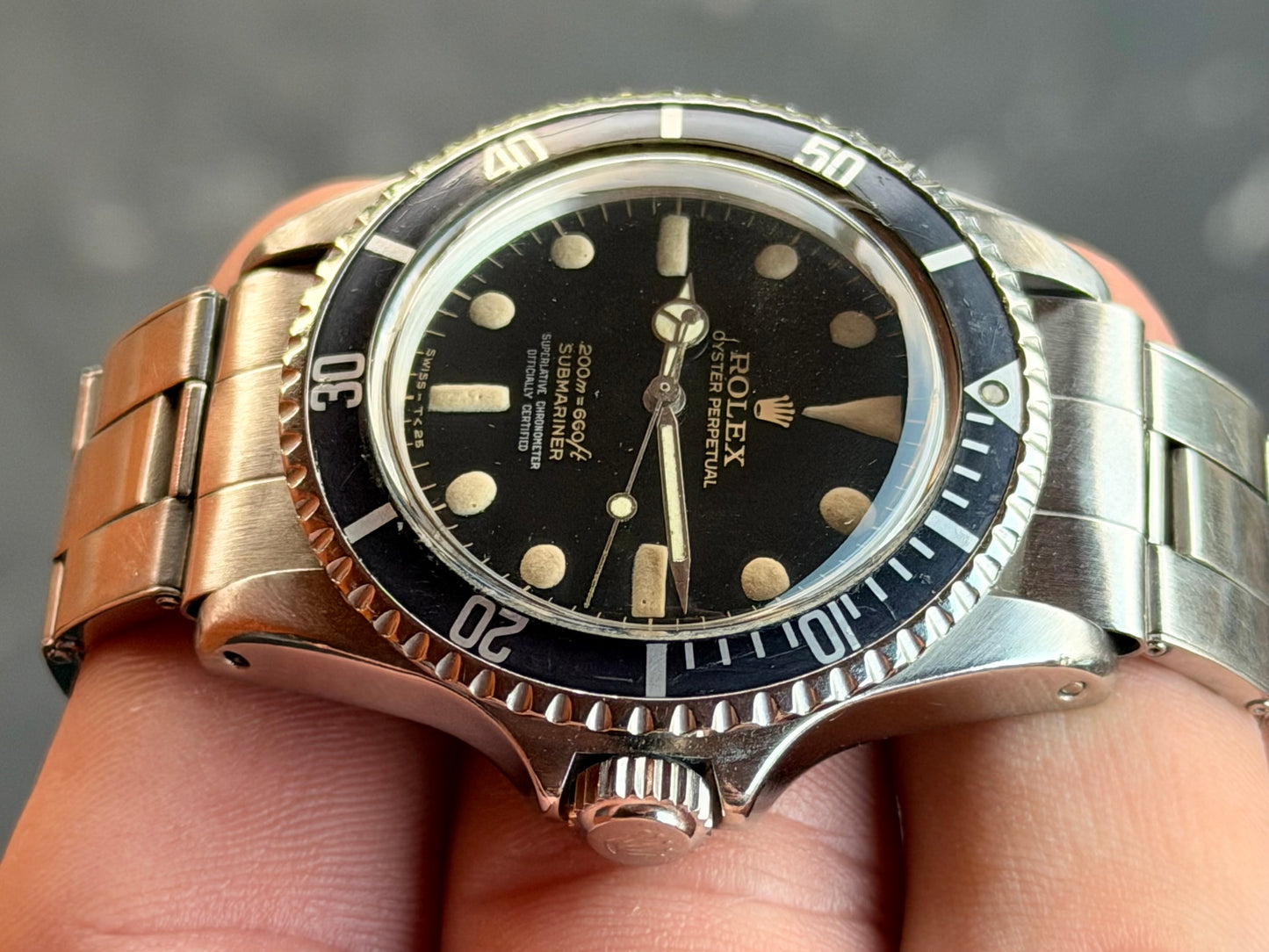 1966 Rolex Submariner 5512 | Gilt “Bart Dial” with Box