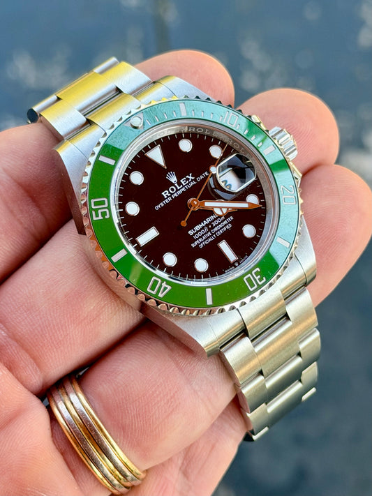 October 2025 Rolex Submariner Date “Starbucks” 126610LV | 41mm Steel | Full Set