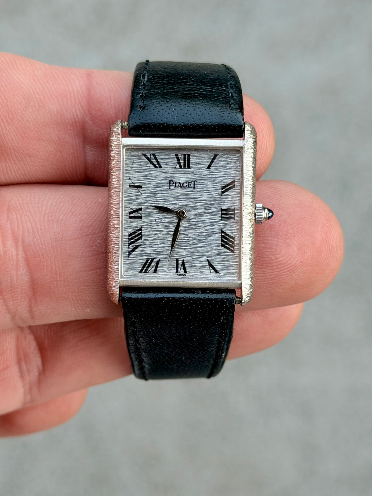Circa 1984 Piaget 9287-49 | 18K White Gold | Just Serviced