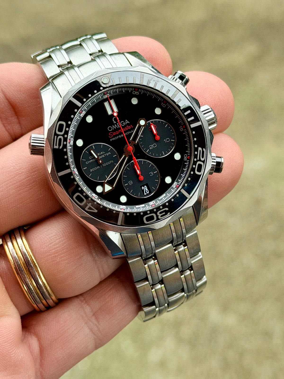 Omega Seamaster Diver 300M Co-Axial Chronograph | 212.30.44.50.01.001