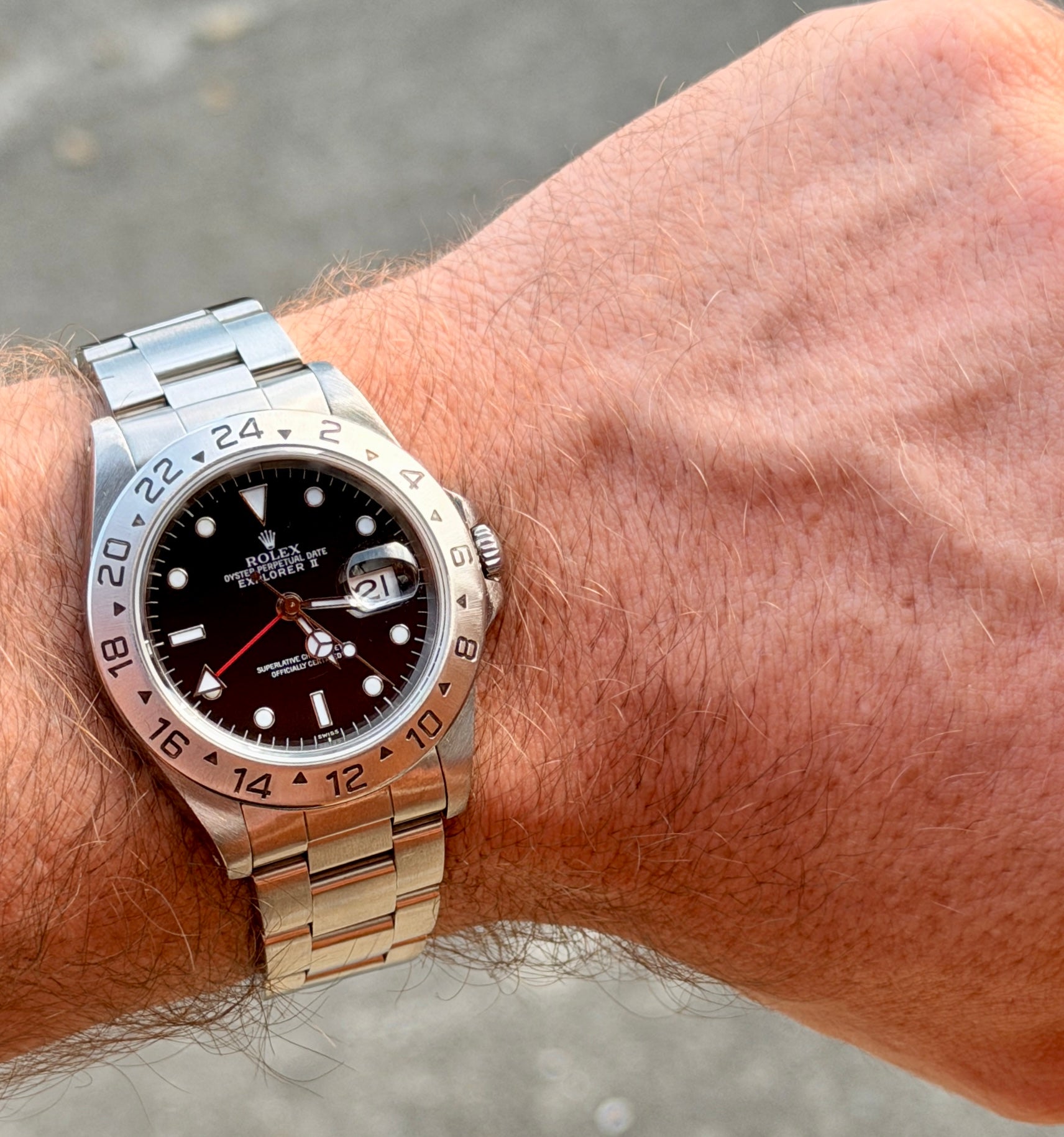 1999 Rolex Explorer II 16570