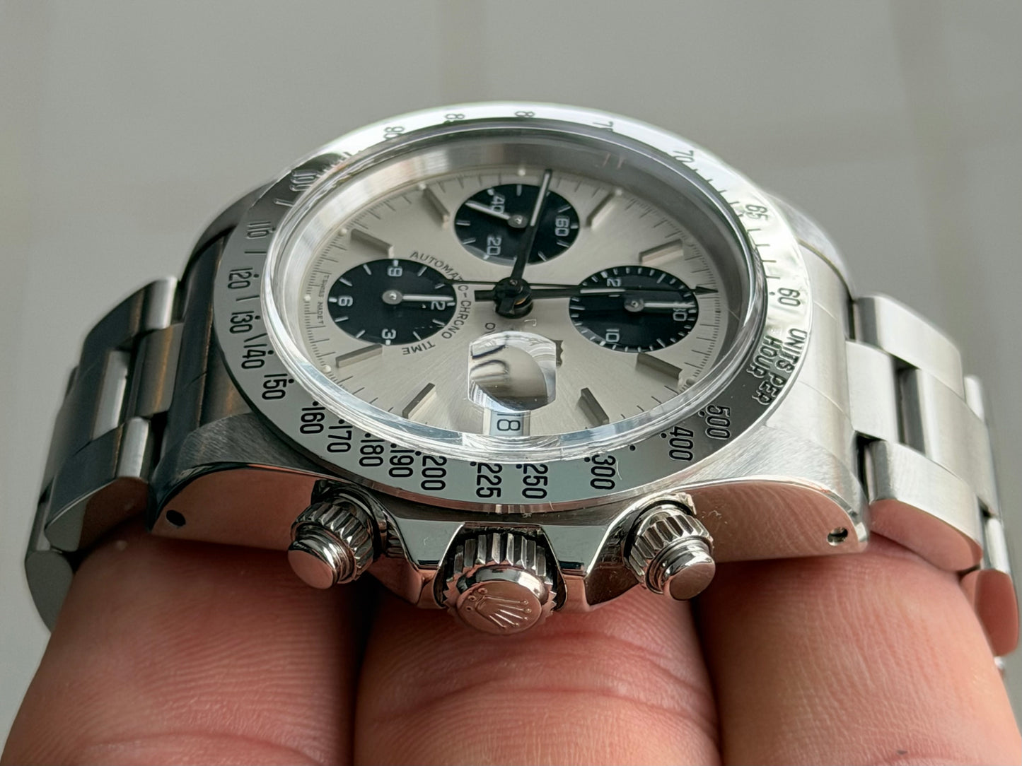 1993 Tudor Big Block Chronograph 79180 | Silver Panda Dial | Full Set
