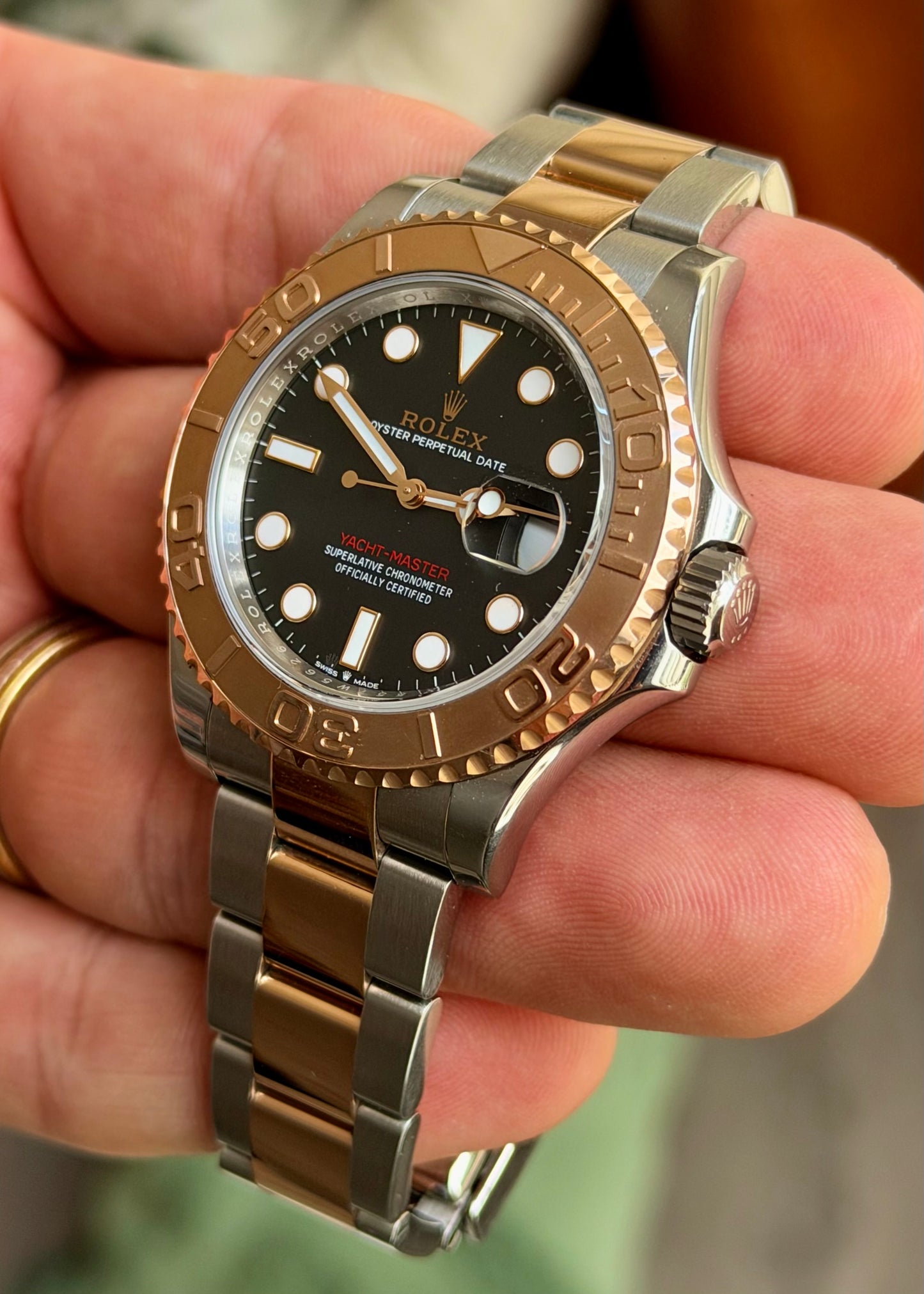 2022 Rolex Yacht-Master 40 |  18k Everose Gold | 126621 Box and Papers