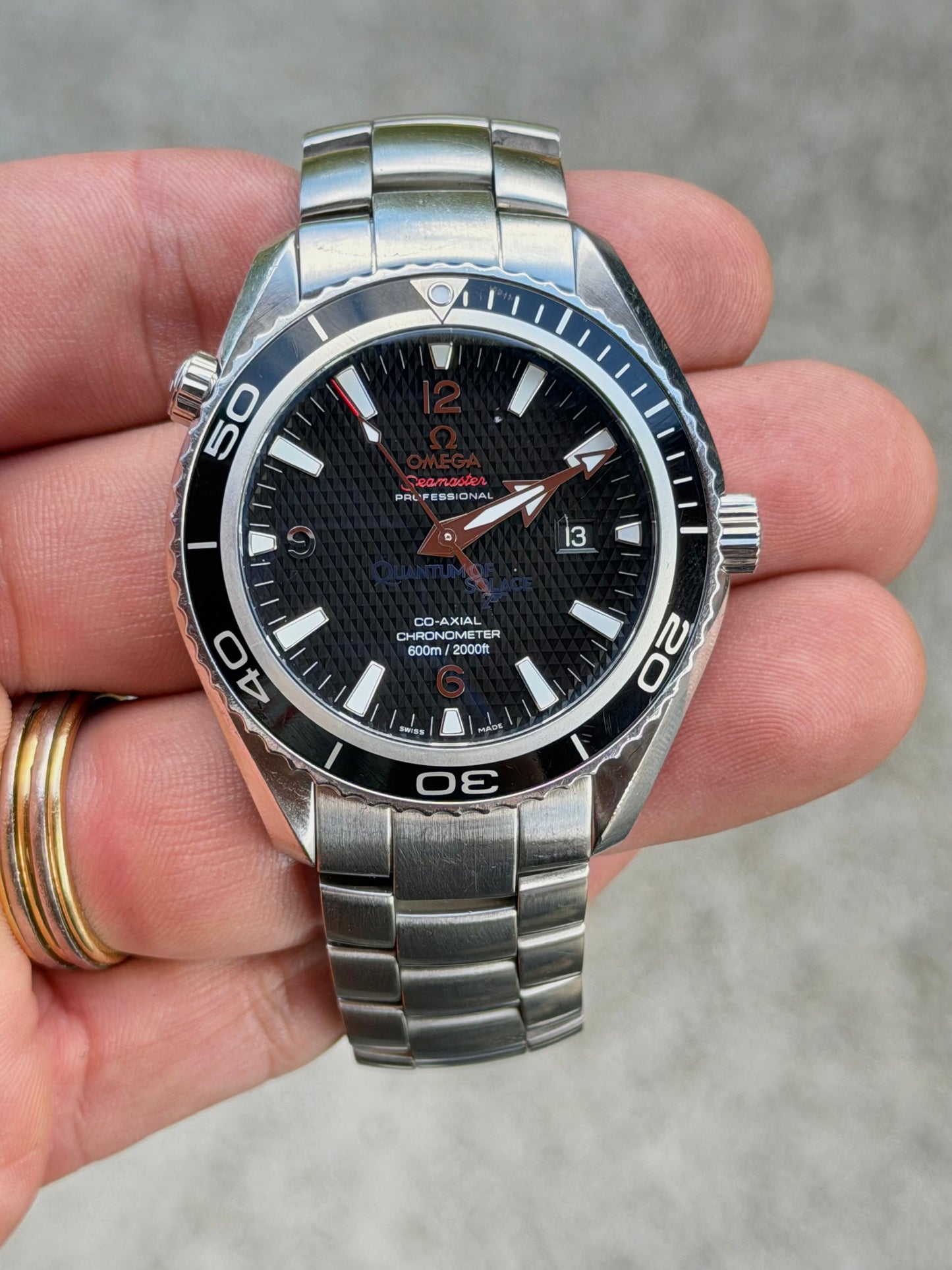 Omega Seamaster Planet Ocean “Quantum of Solace” – Limited Edition