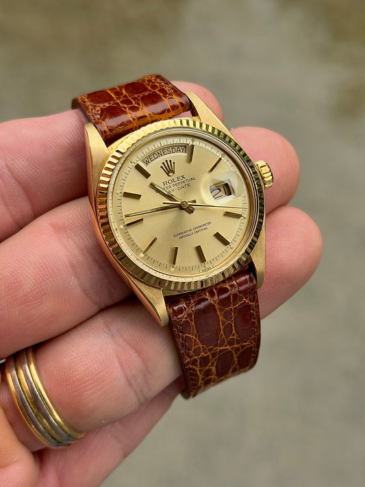 1974 Rolex Day-Date 36 | 1803 | Champagne Dial | Fully Serviced
