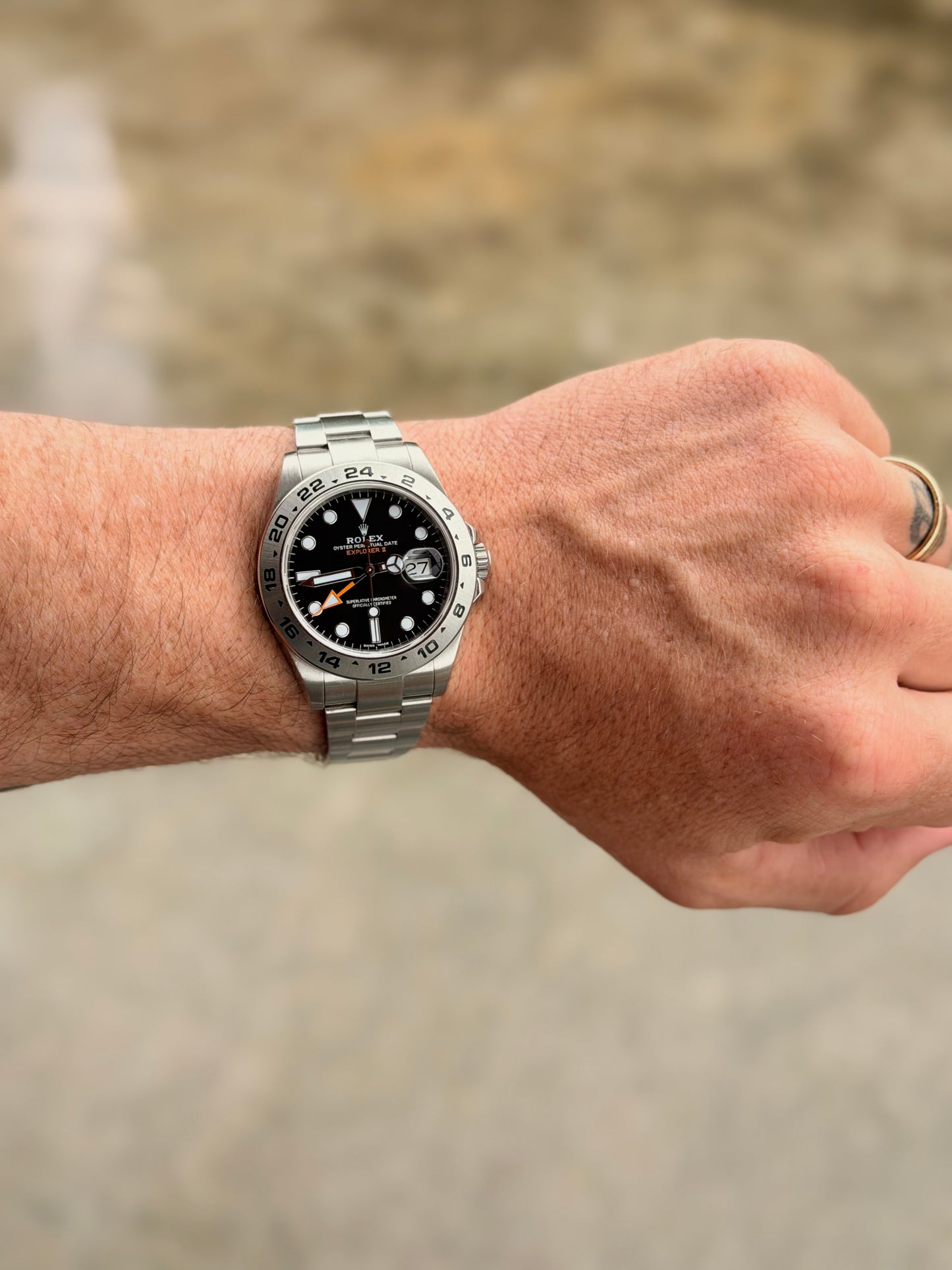 Circa 2017 Rolex Explorer II 216570 + 2023 RSC