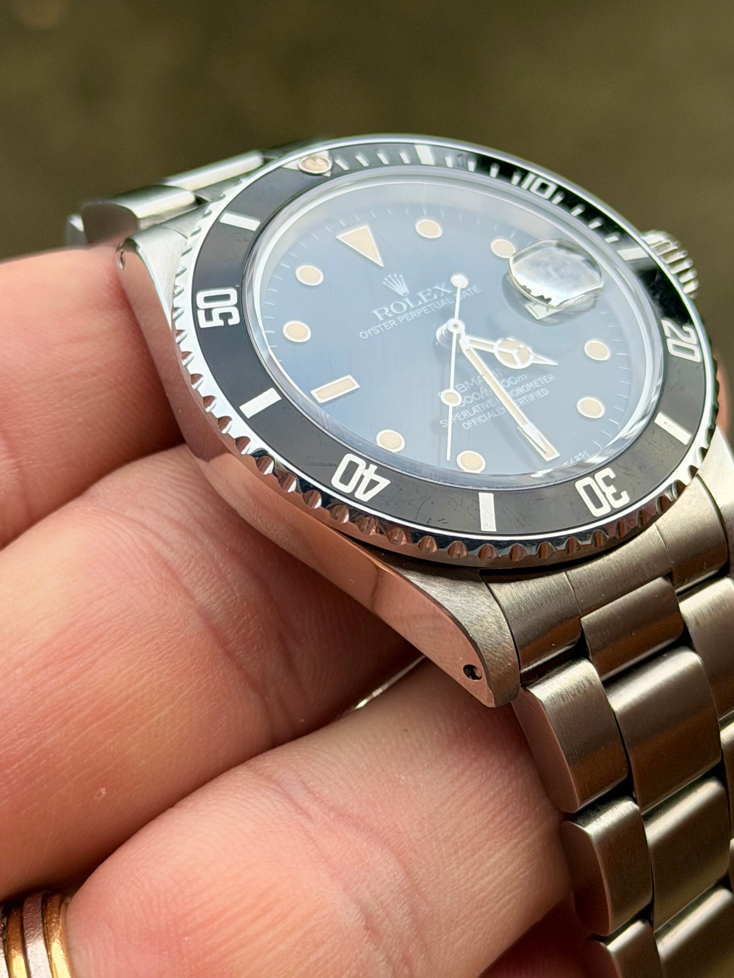 1985 Rolex Submariner Date 16800 | Butterscotch Dial