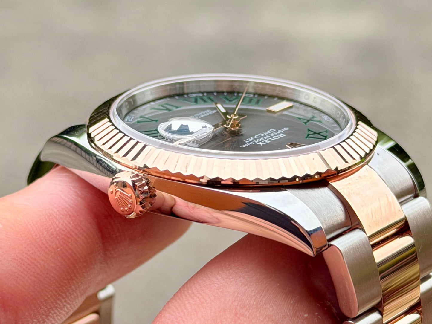 2026 Rolex DJ41 | 126331 Wimbledon | Full Set | 18k Rose Gold