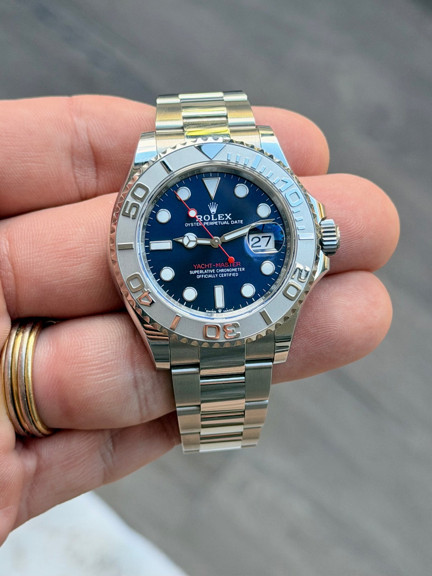 2025 Rolex Yacht-Master 40 | 126622 | Blue Dial | Full Set