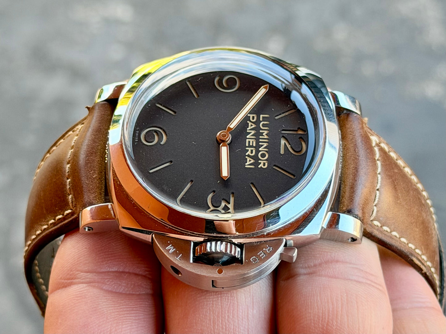 2011 Panerai Luminor 1950 3 Days | PAM00372 | Full Set + 4 Straps + Spare Crystal