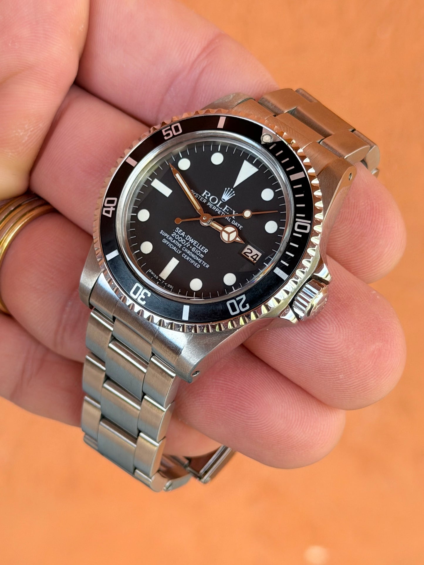 1980 Rolex Sea-Dweller 1665 “Great White” | Mk III dial | Box & Papers