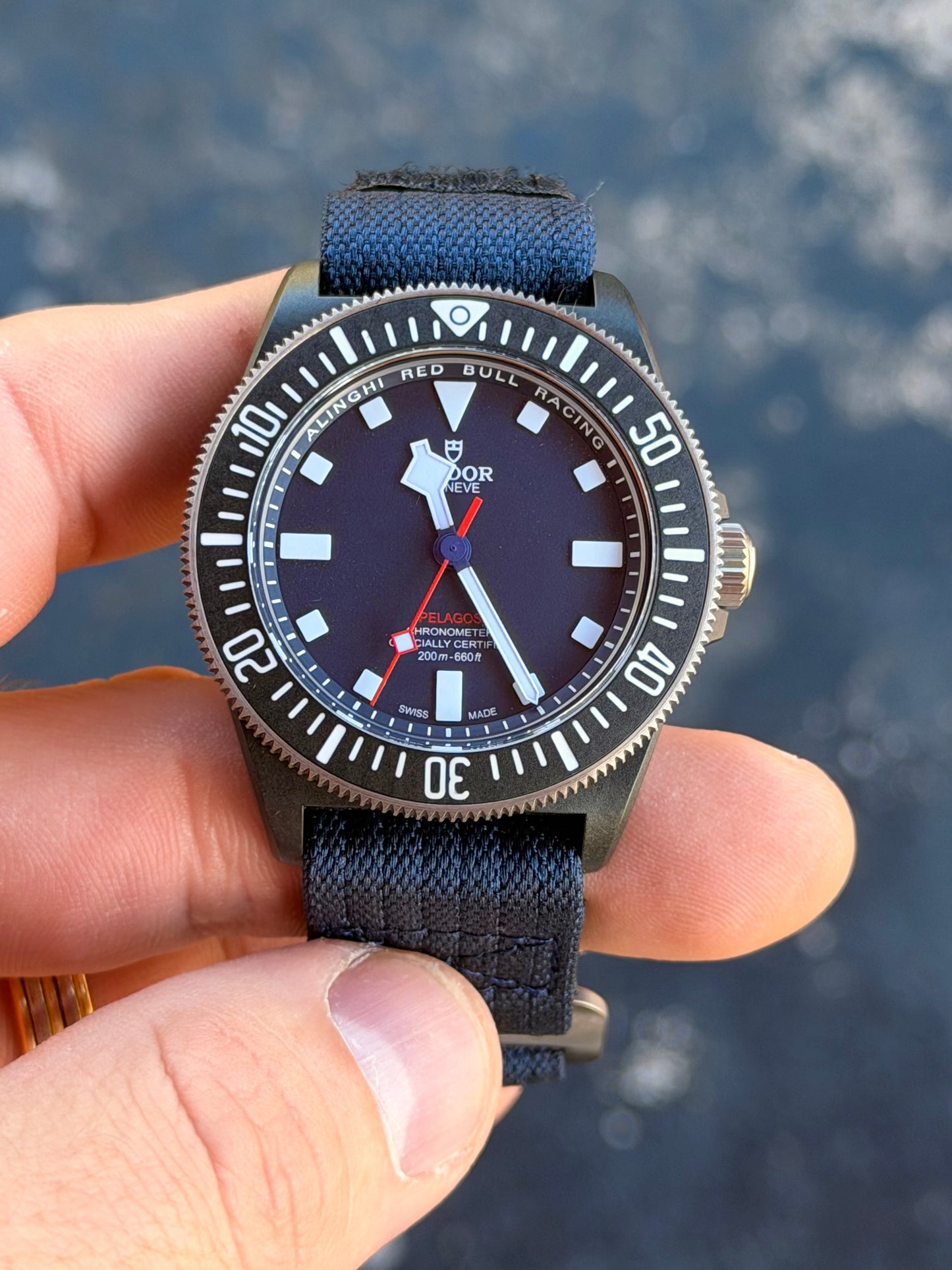 2025 Tudor Pelagos FXD | Blue & Red Alinghi | Full Set