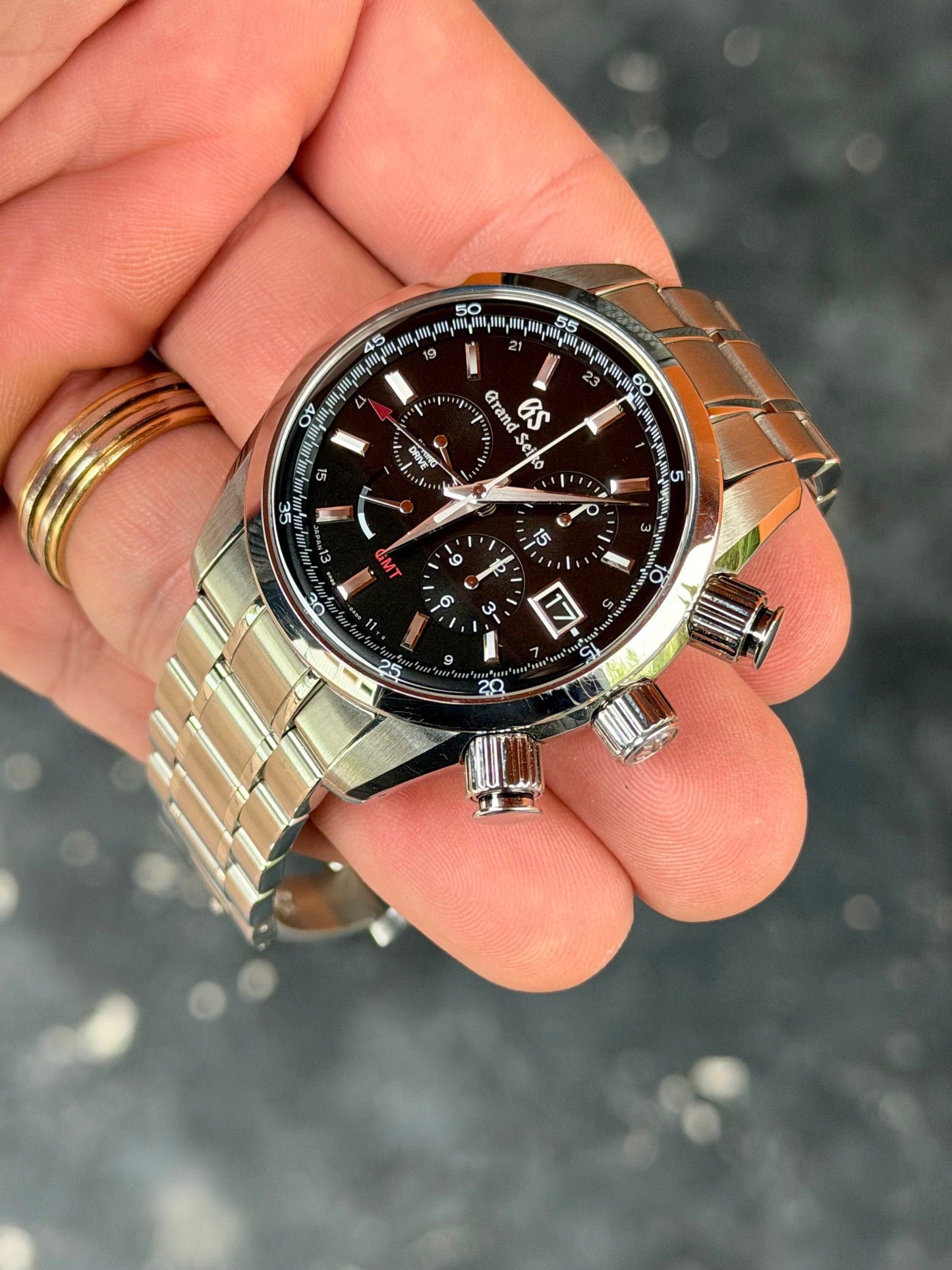 Grand Seiko Spring Drive Chronograph GMT SBGC203 | 2024 | Full Set