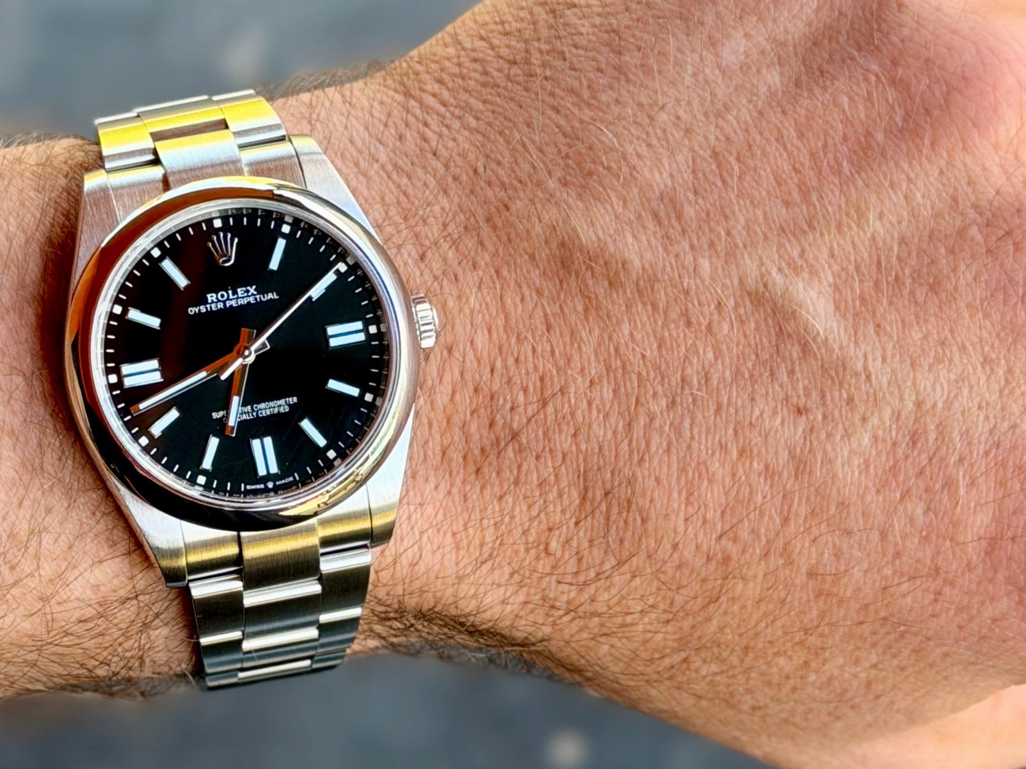 2023 Rolex Oyster Perpetual 41 | Black Dial | Full Set | 124300
