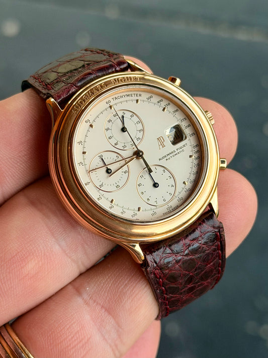 Audemars Piguet Huitième Chronograph 25644 | 40mm 18k Rose Gold | ~1990s