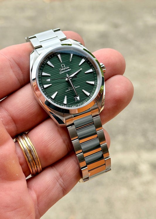 Omega Aquaterra Green Dial | 2025 | Full Set