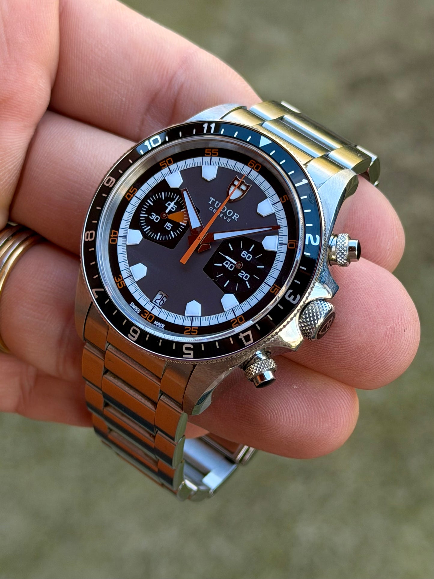 2010 Tudor Heritage Chrono | 70330N | Australian Stock