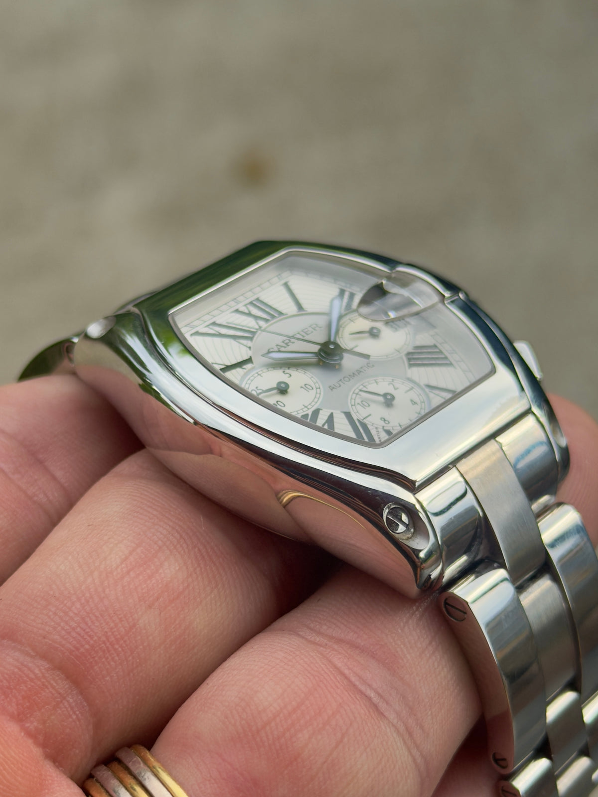 2014 Cartier Roadster Chronograph XL | W62019X6 | Watch, Box & Books