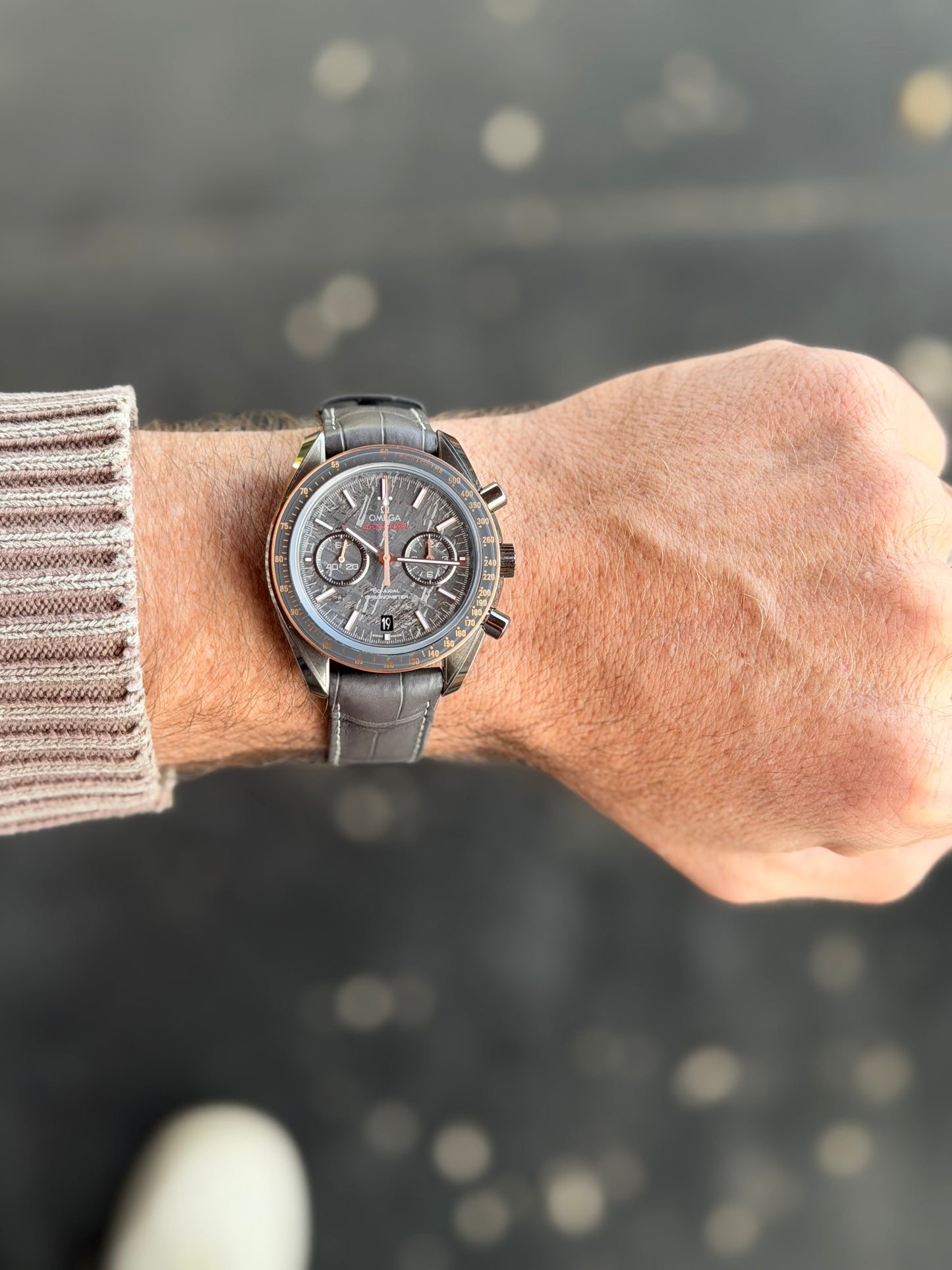 2020 Omega Speedmaster Grey Side of the Moon “Meteorite” | 44.25mm Grey Ceramic | Full Set | NOS