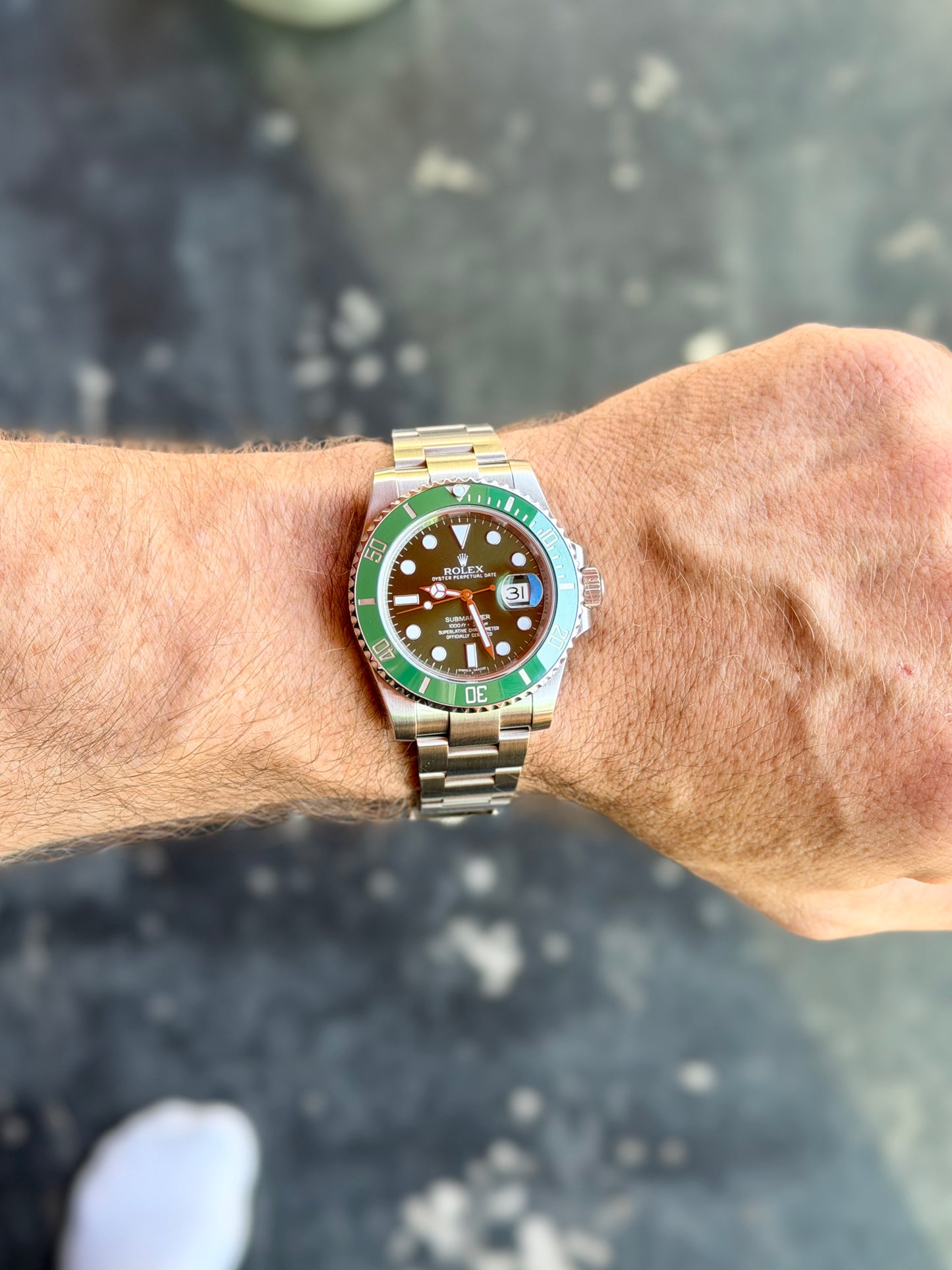 2013 Rolex Submariner Date “Hulk” 116610LV | 40mm Steel | One Owner | Full Set | Just Serviced