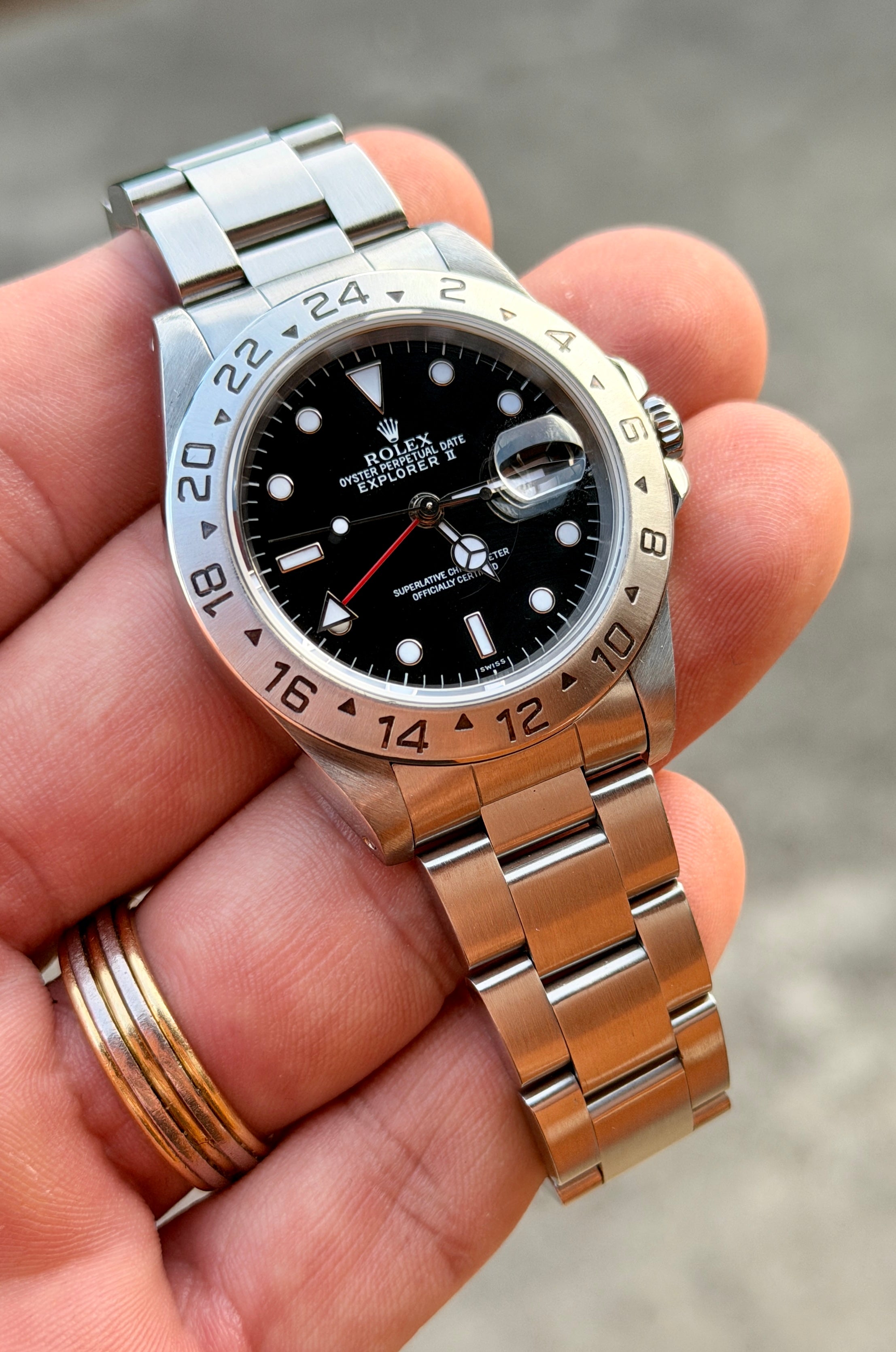 1999 Rolex Explorer II 16570 – The Time Syndicate