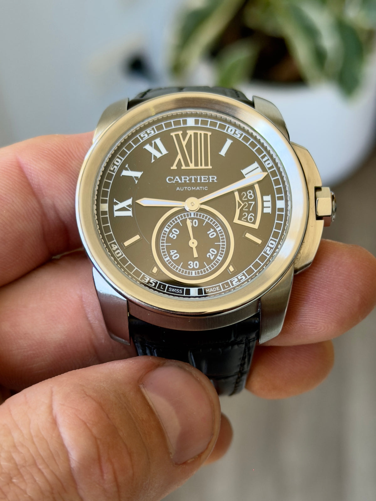 2010 Cartier Calibre de Cartier | 42mm | Black Dial | Full Set