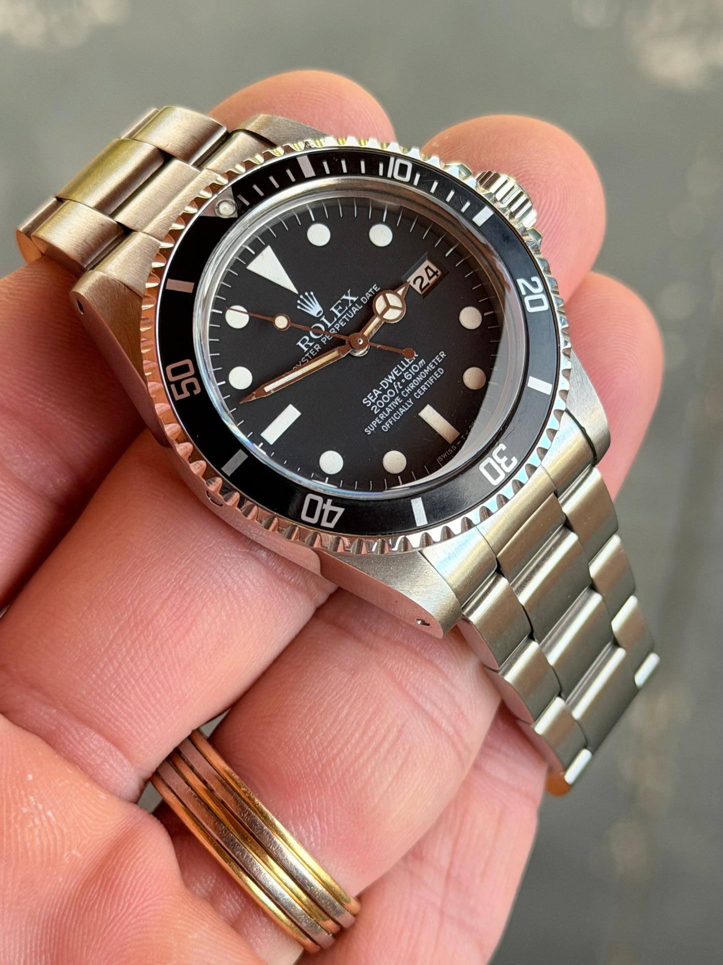 1980 Rolex Sea-Dweller 1665 “Great White” | Mk III dial | Box & Papers