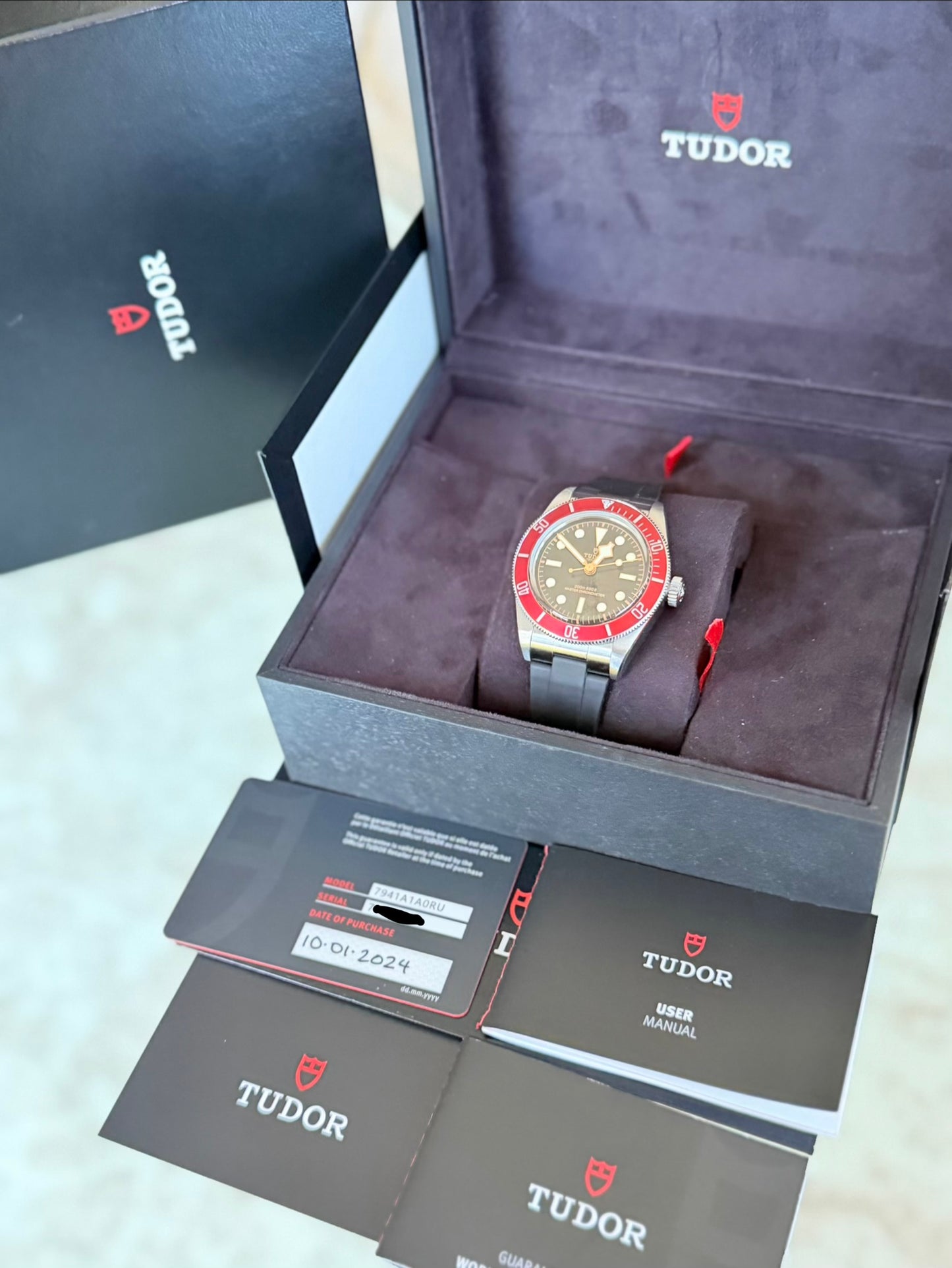 2024 Tudor Black Bay 54 | Burgundy | Full Set