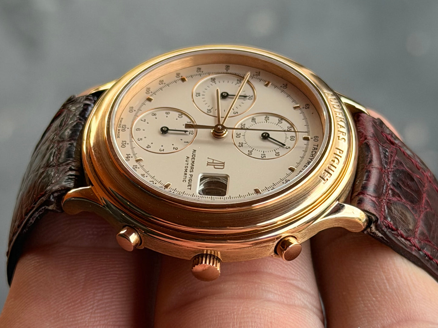 Audemars Piguet Huitième Chronograph 25644 | 40mm 18k Rose Gold | ~1990s