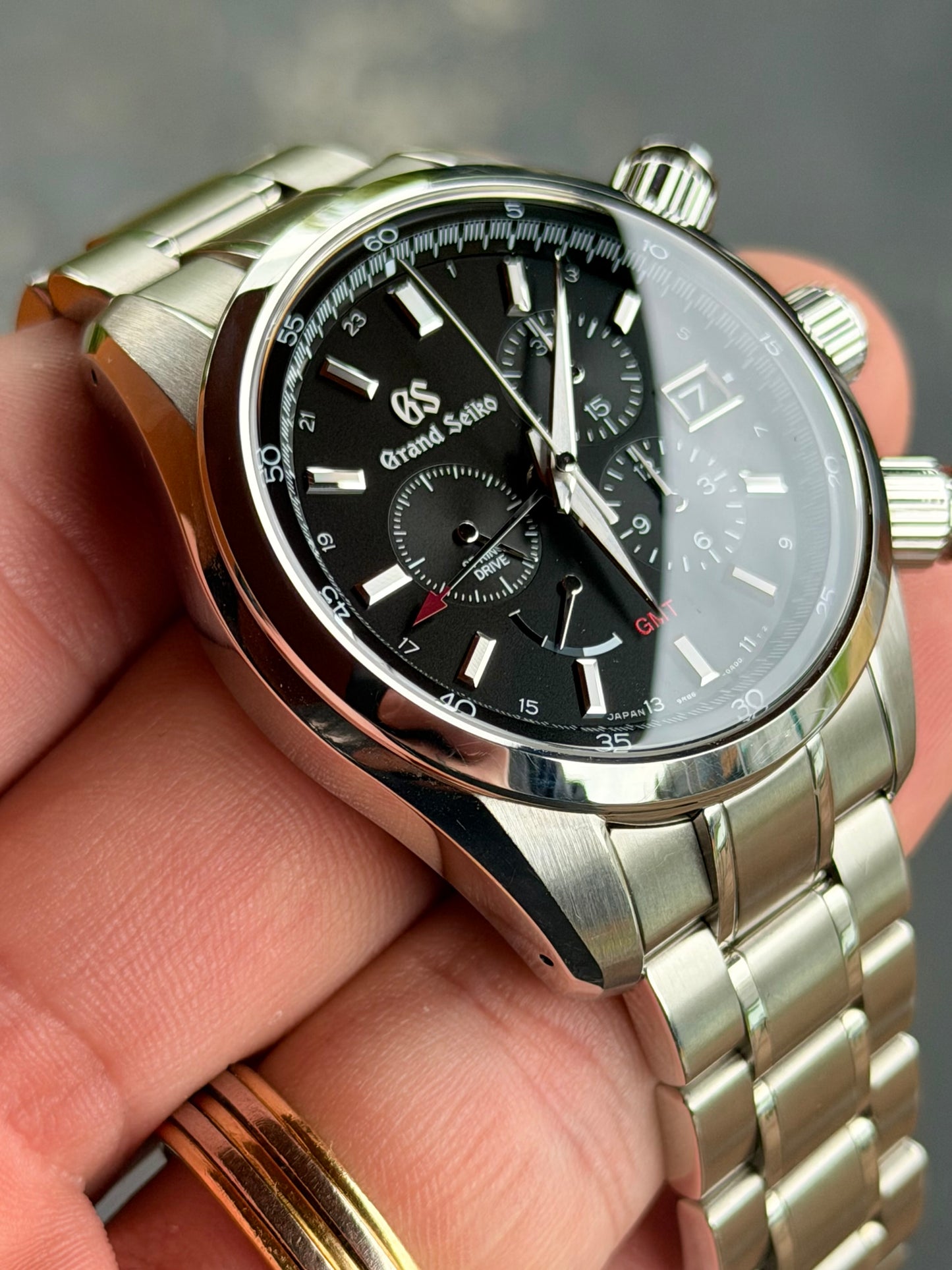 Grand Seiko Spring Drive Chronograph GMT SBGC203 | 2024 | Full Set