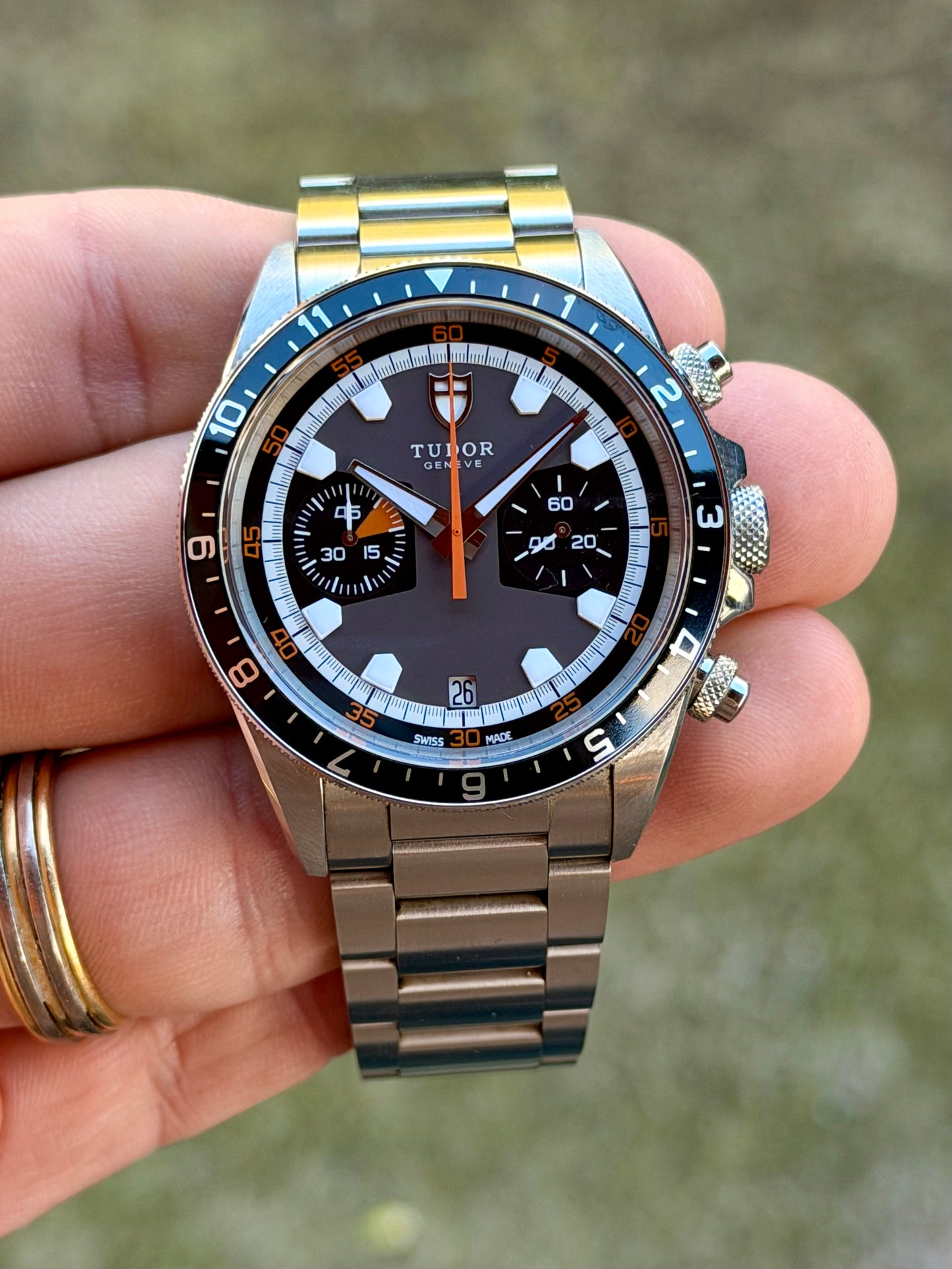 2010 Tudor Heritage Chrono | 70330N | Australian Stock
