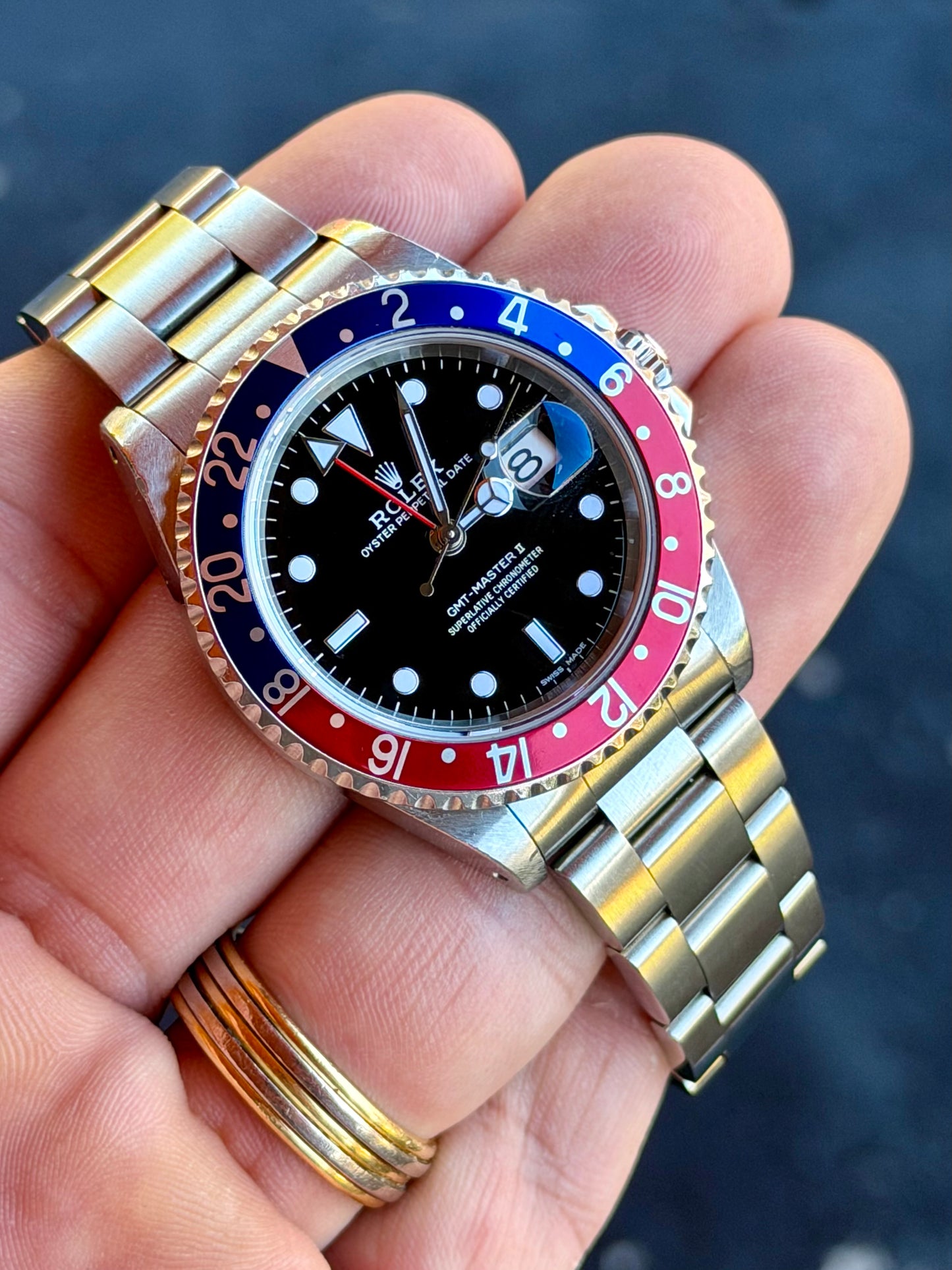 2000 Rolex GMT Master II 16710 + RSC