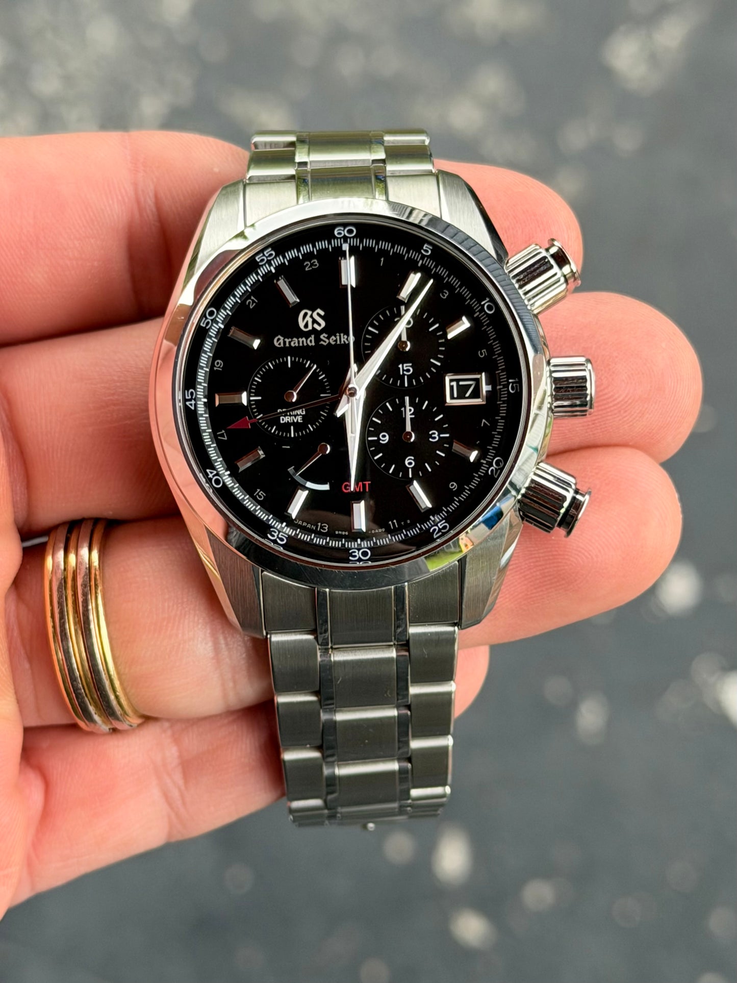 Grand Seiko Spring Drive Chronograph GMT SBGC203 | 2024 | Full Set