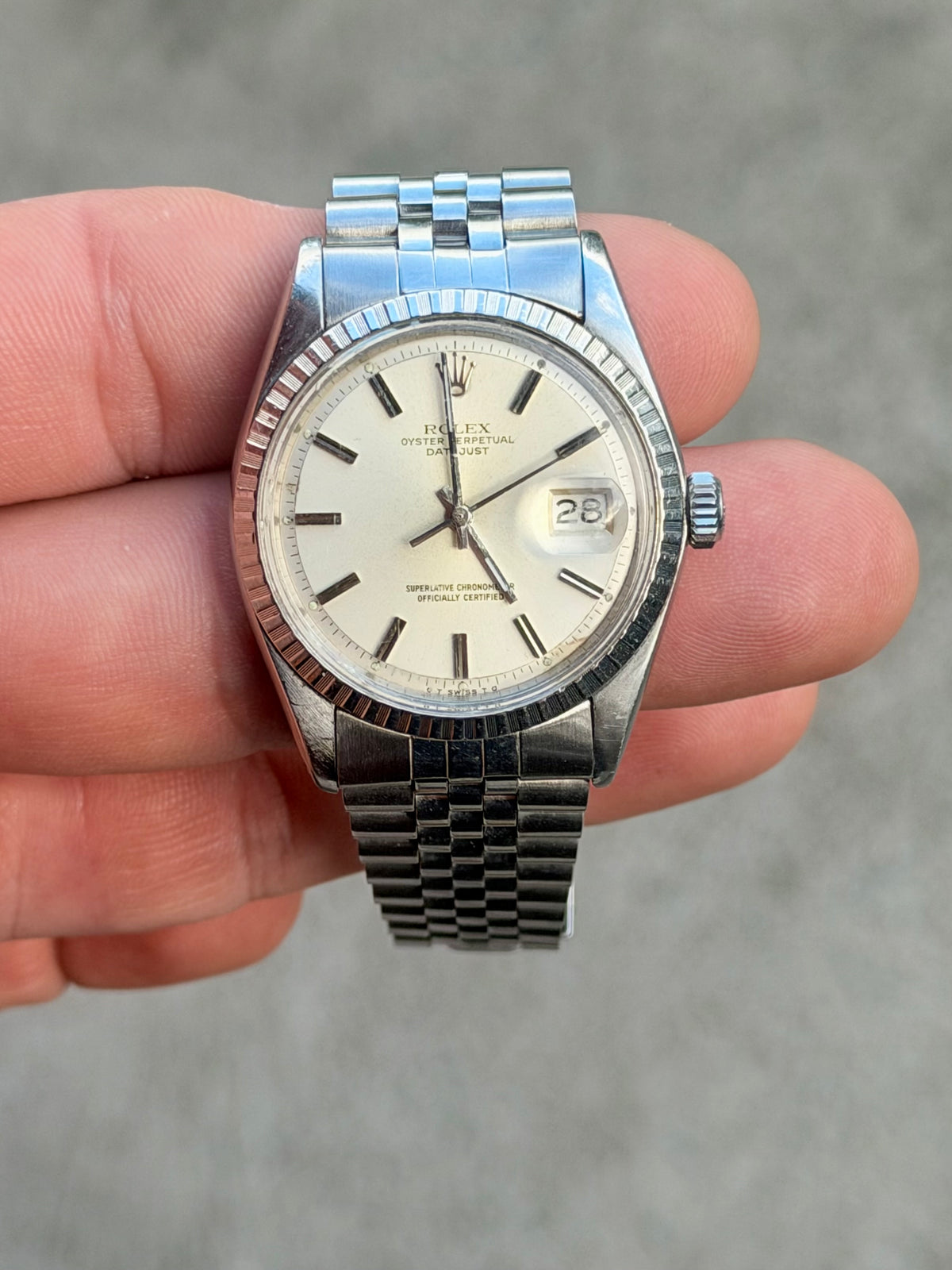 1973 Rolex Datejust 36 “Sigma Dial” | 1603 | Silver Dial