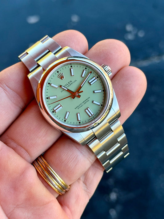 2025 Rolex OP41 -Pistachio LNIB
