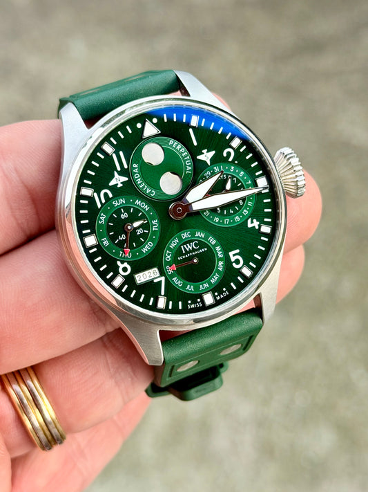 2023 IWC Big Pilot’s Watch Perpetual Calendar | IW503608 | Racing Green