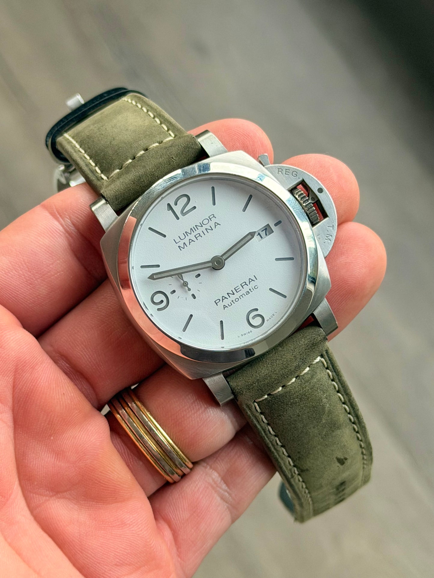 Panerai Luminor Marina PAM01314 | White Dial | Full Set