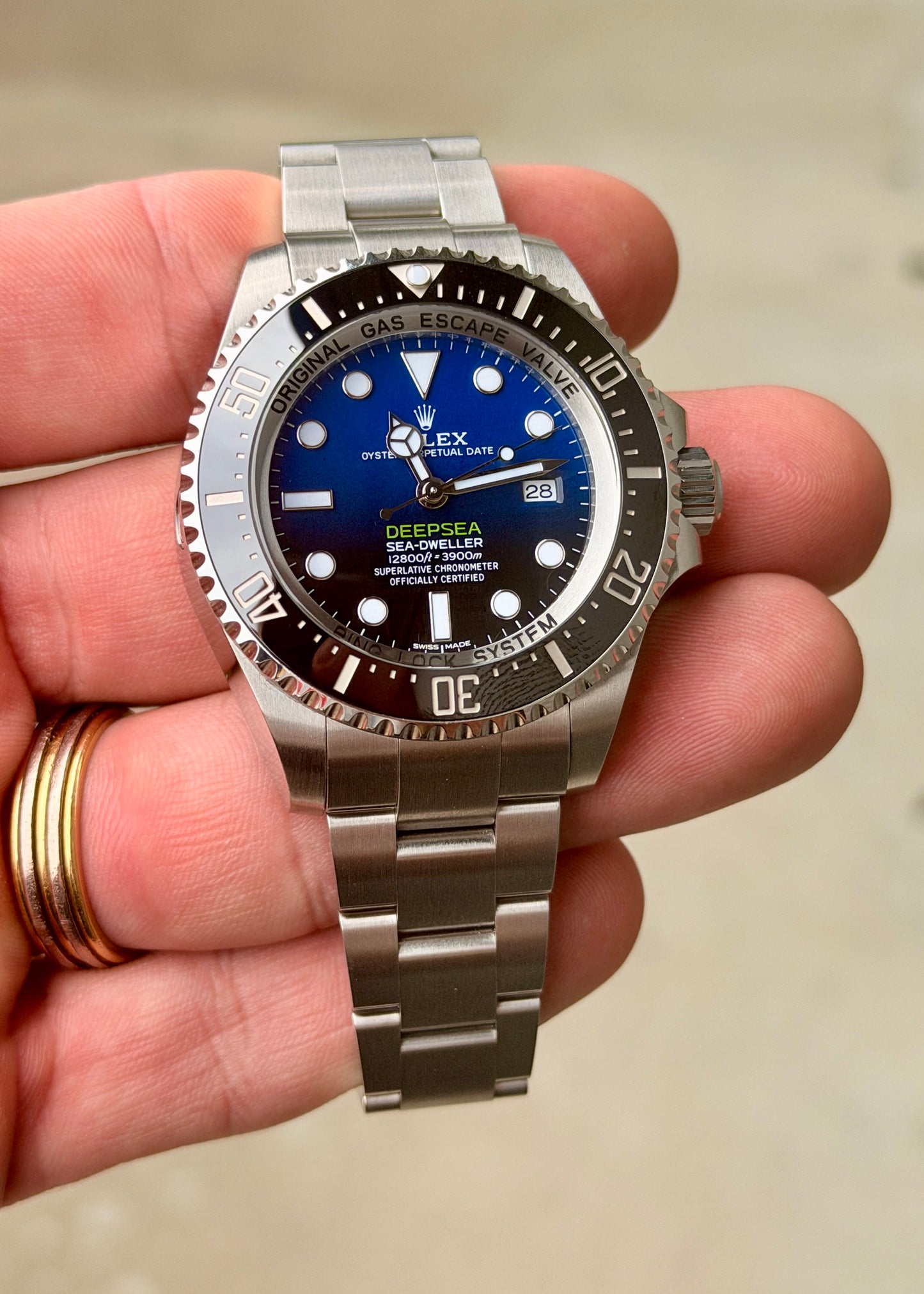 2018 Rolex Deepsea “James Cameron” D-Blue – Full Set