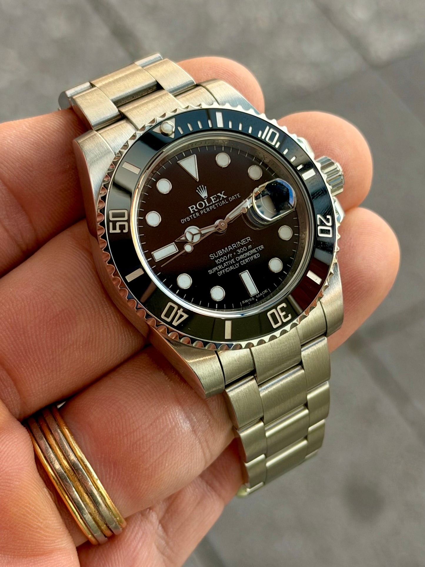 Circa 2015 Rolex Submariner Date 116610LN | Watch Only