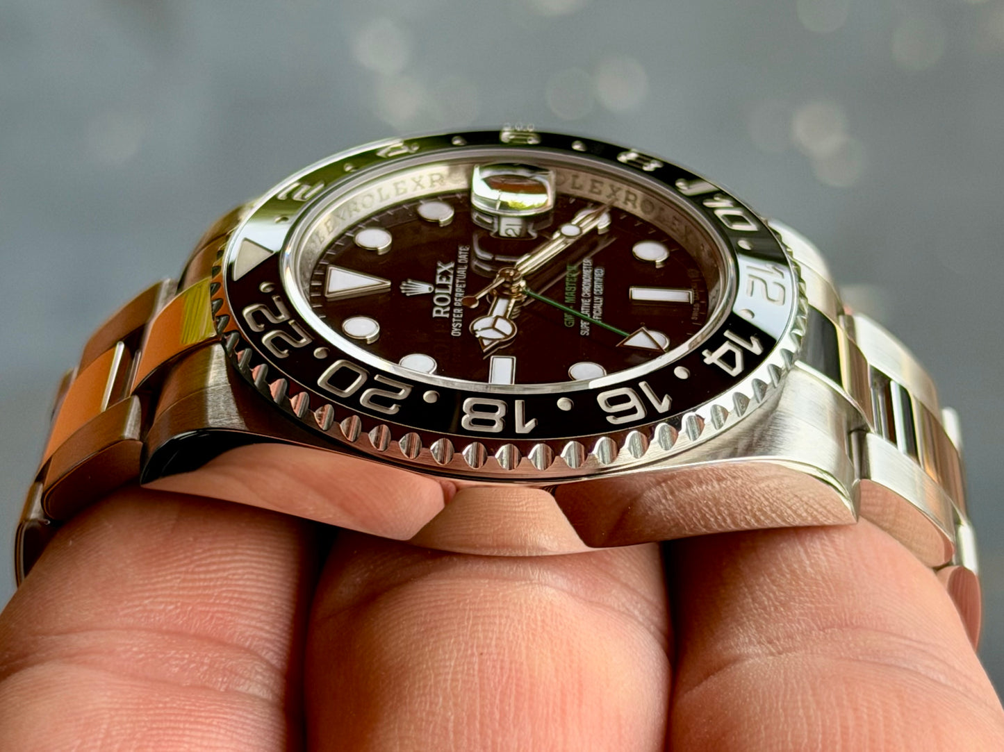 2012 Rolex GMT-Master II | Black Ceramic Bezel | Full Set | 116710LN