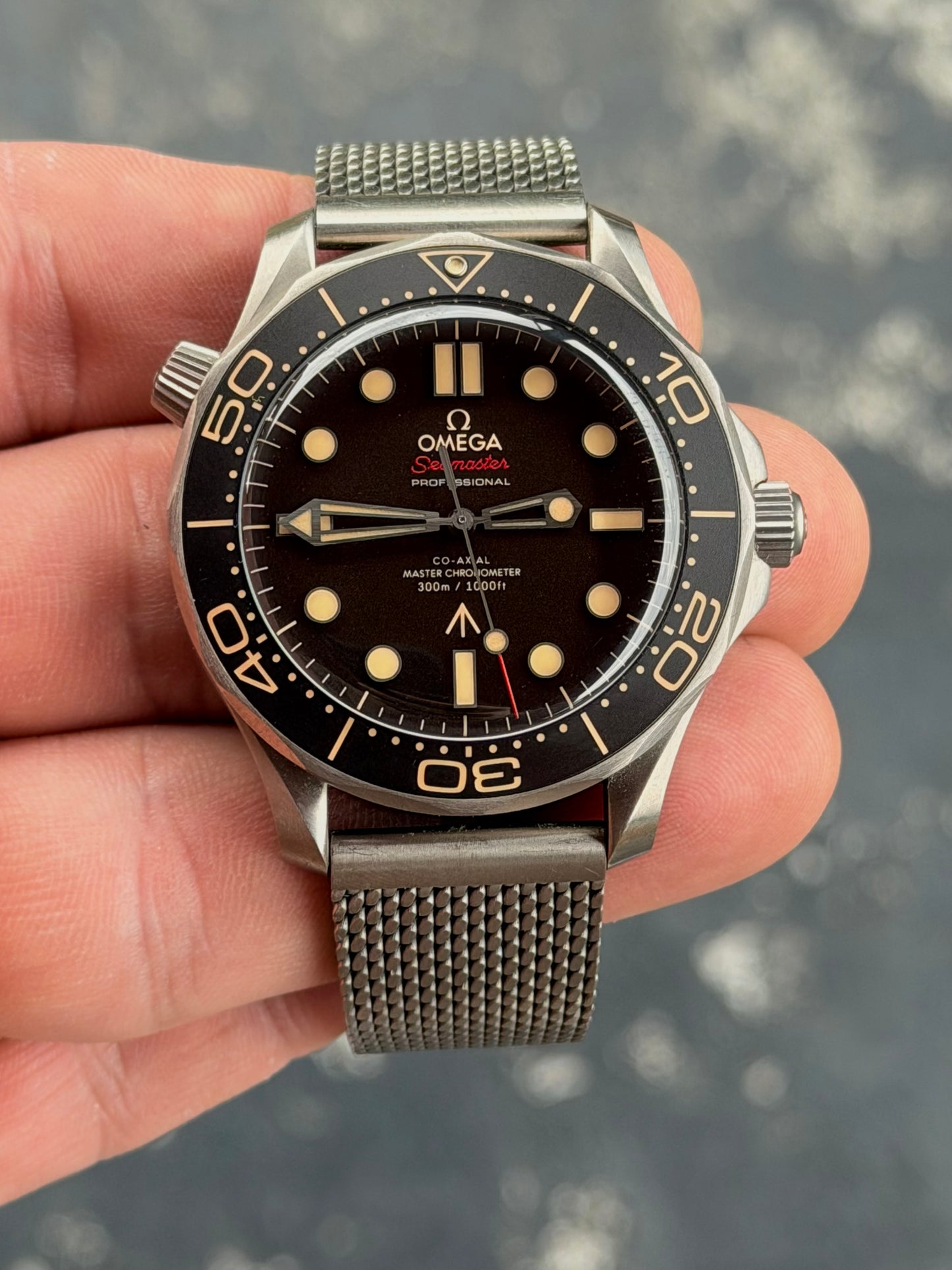 2023 Omega Seamaster Diver 300M “No Time to Die” | 42mm Titanium | Full Set