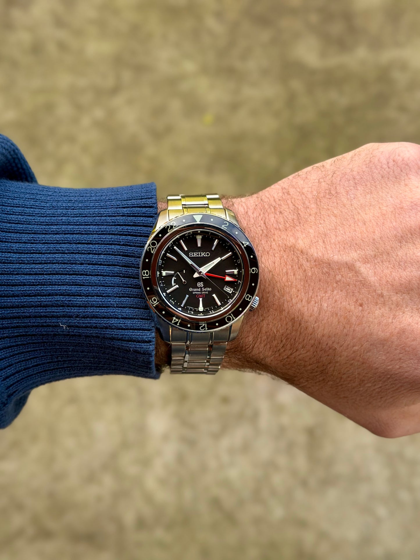 2009 Grand Seiko SBGE001 | Full Set | Spring Drive GMT