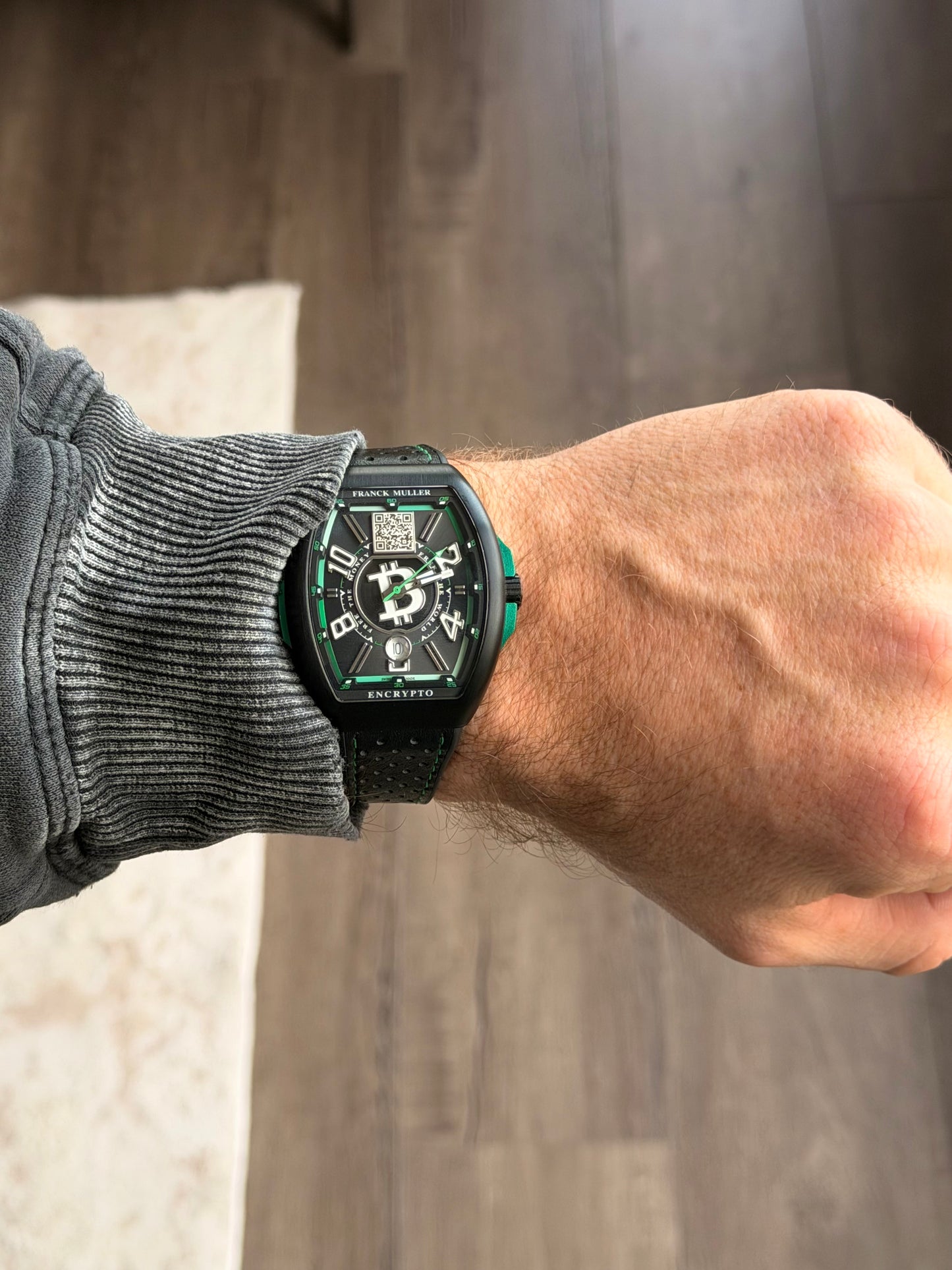 2024 Franck Muller Vanguard Encrypto | V41 SC DT RCG BTC LTD | Full Set