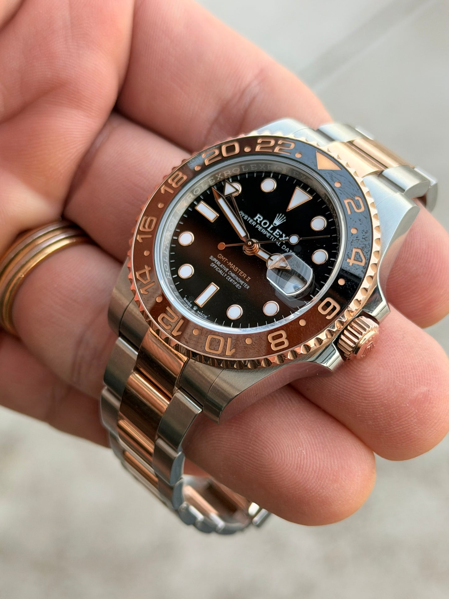 2018 Rolex GMT-Master II “Root Beer” | 126711CHNR | Full Set