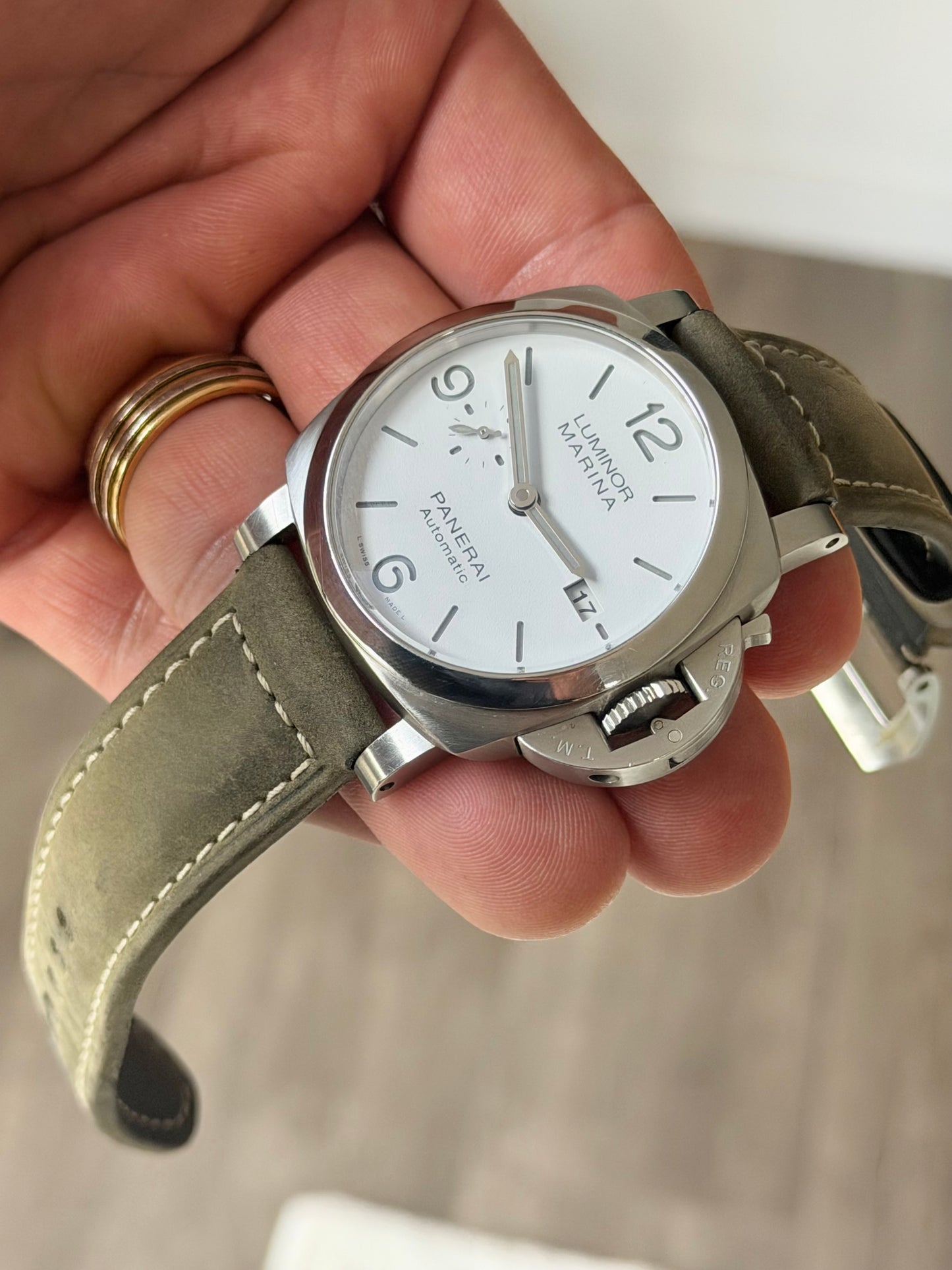 Panerai Luminor Marina PAM01314 | White Dial | Full Set